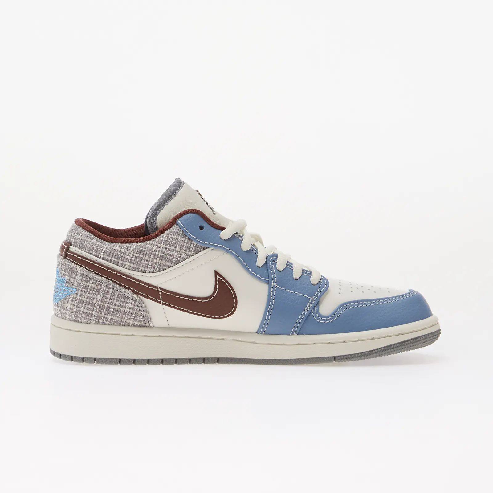 Sneakers til kvinder Air Jordan 1 Low Summit White/ Light Boulder-Summit White