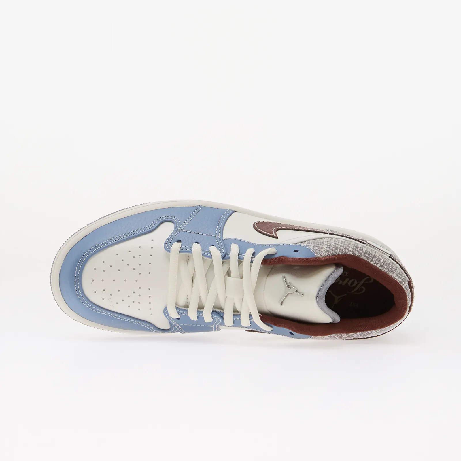 Sneakers til kvinder Air Jordan 1 Low Summit White/ Light Boulder-Summit White