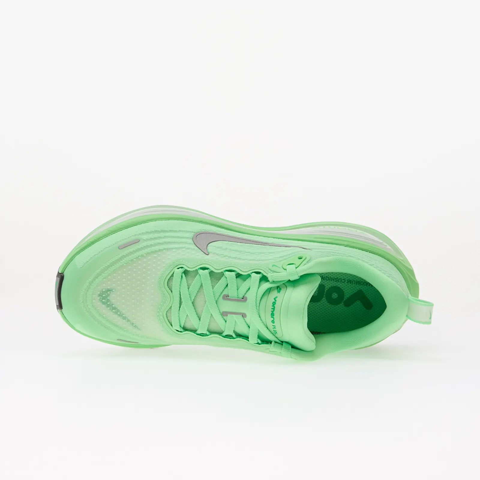 Dámske tenisky Nike Vomero Plus White/ Metallic Silver-Illusion Green