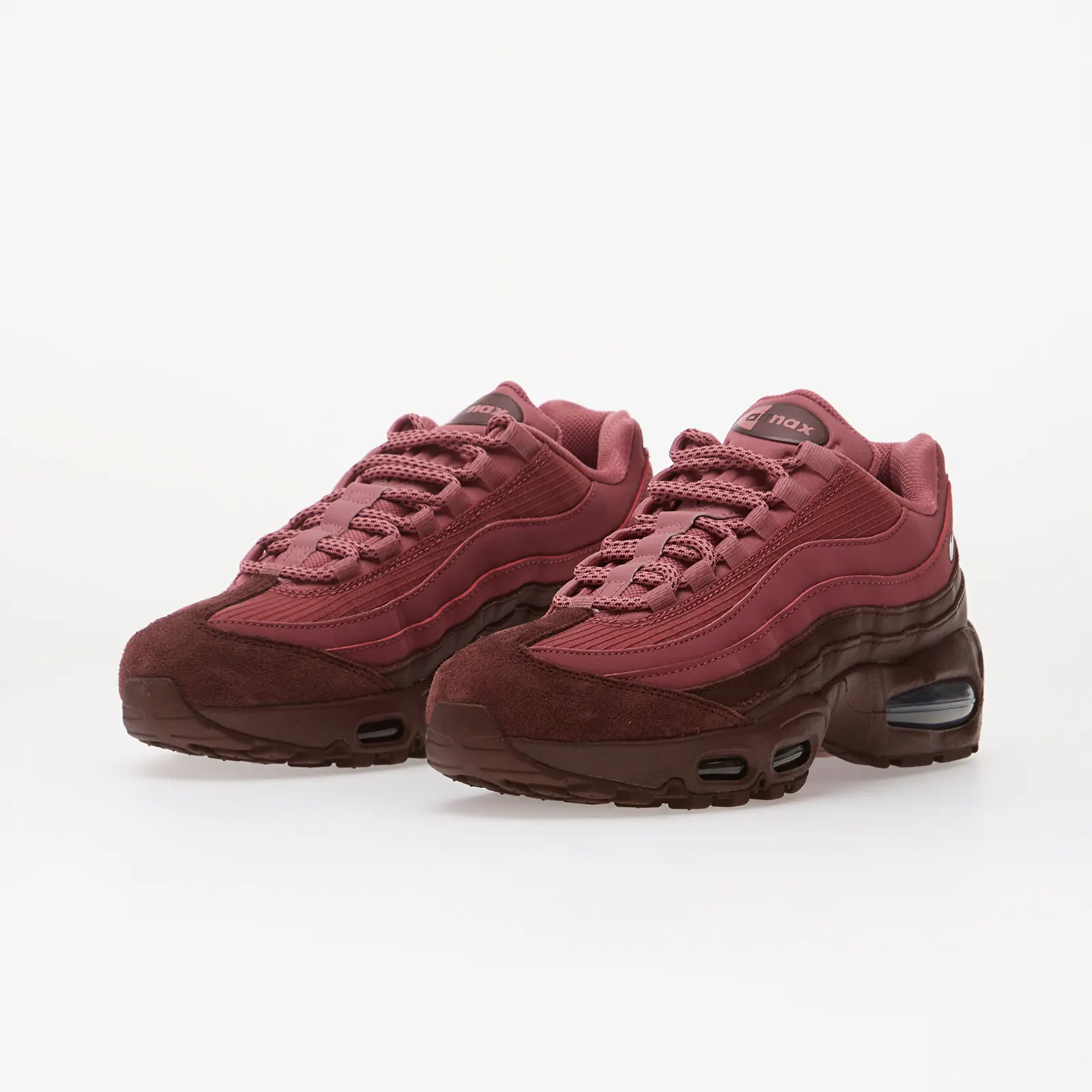 Joggesko for kvinner Nike Air Max 95 Big Bubble SE Mystic Dates/ Pink Smoke-Desert Berry