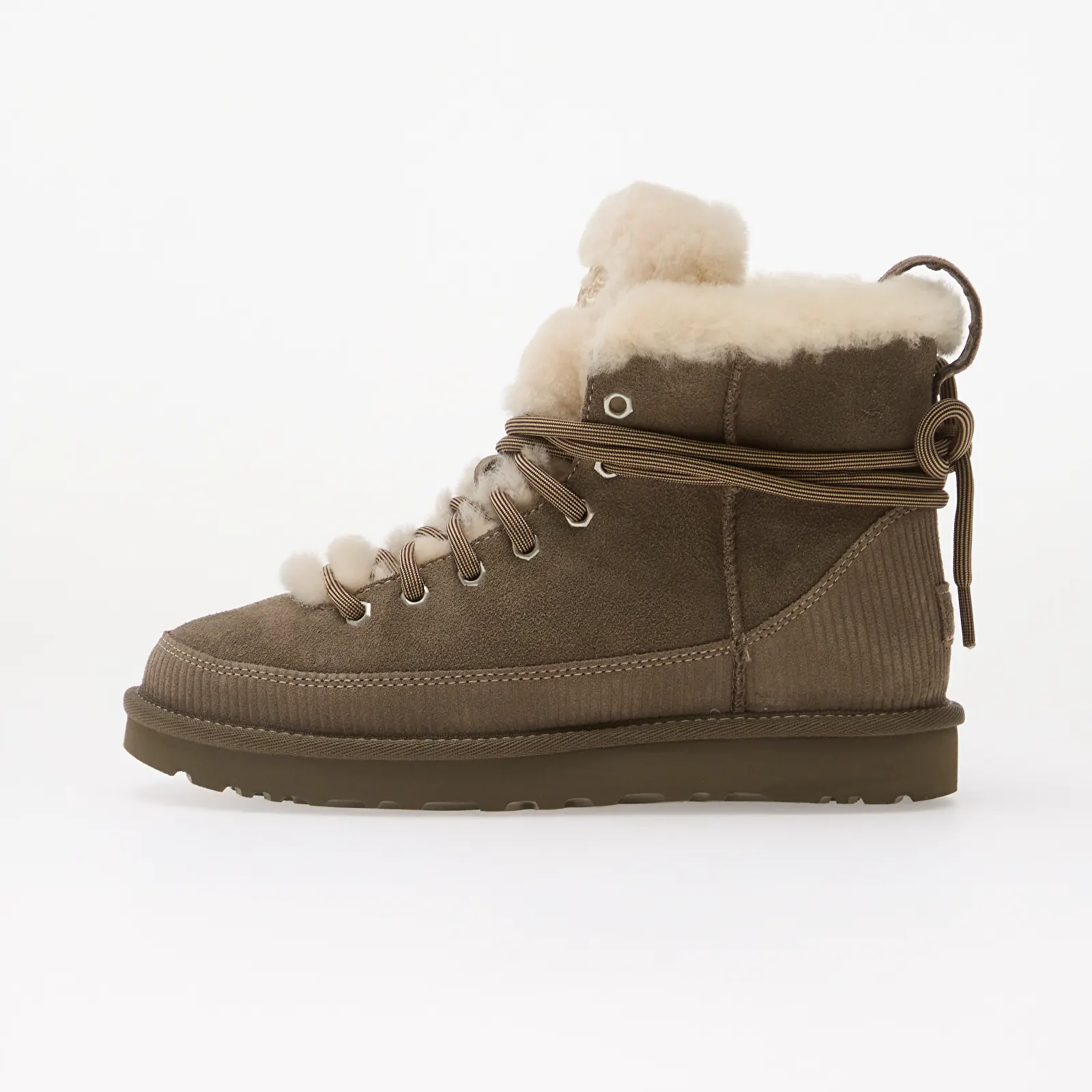 Dames laarzen UGG W Classic Heritage Lace-Up Dried Oregano