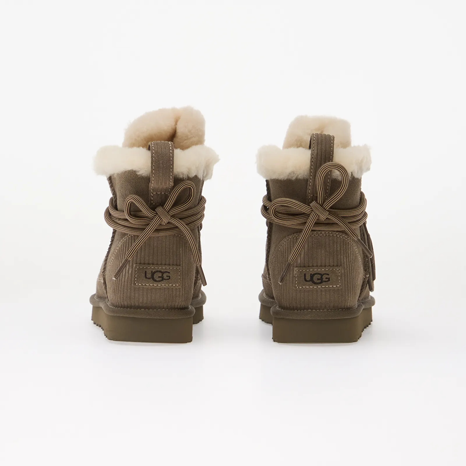 Dames laarzen UGG W Classic Heritage Lace-Up Dried Oregano