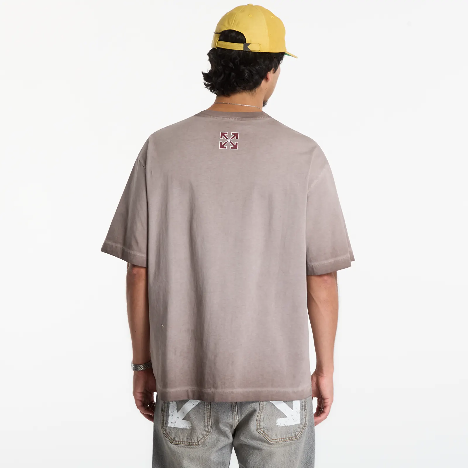 T-shirts Off-White Dreaming Narciso Skate S/S Tee UNISEX Cloud French Roast