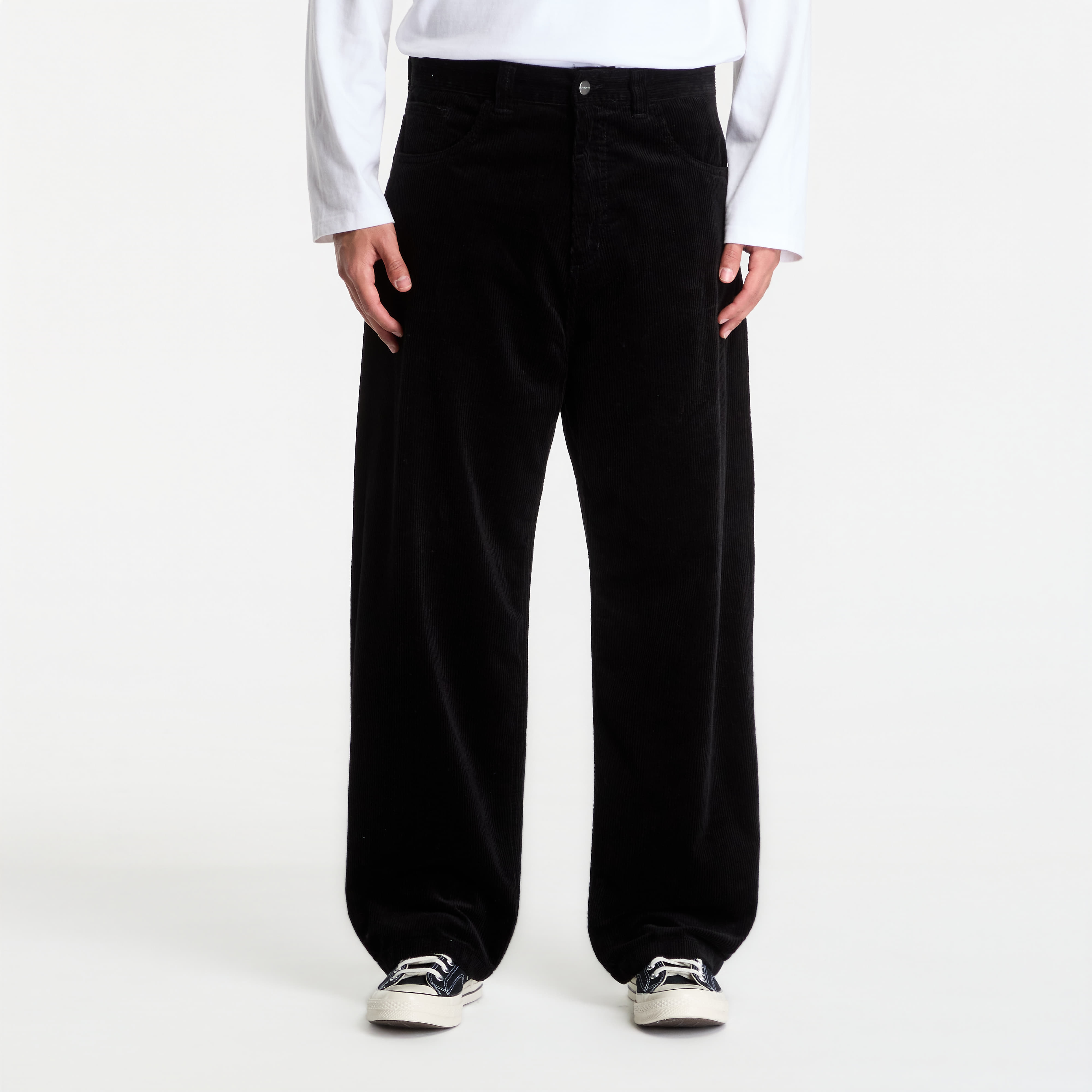 Pants Carhartt WIP Brandon Pants UNISEX Black Rinsed XS