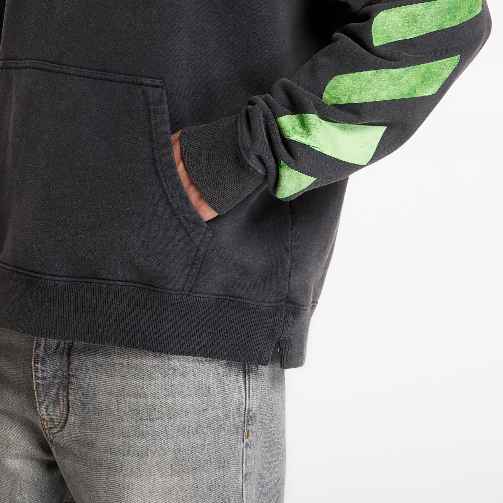 Регланы и толстовки Off-White Bacco Arrow Skate Hoodie UNISEX Garment Dyed + Fad