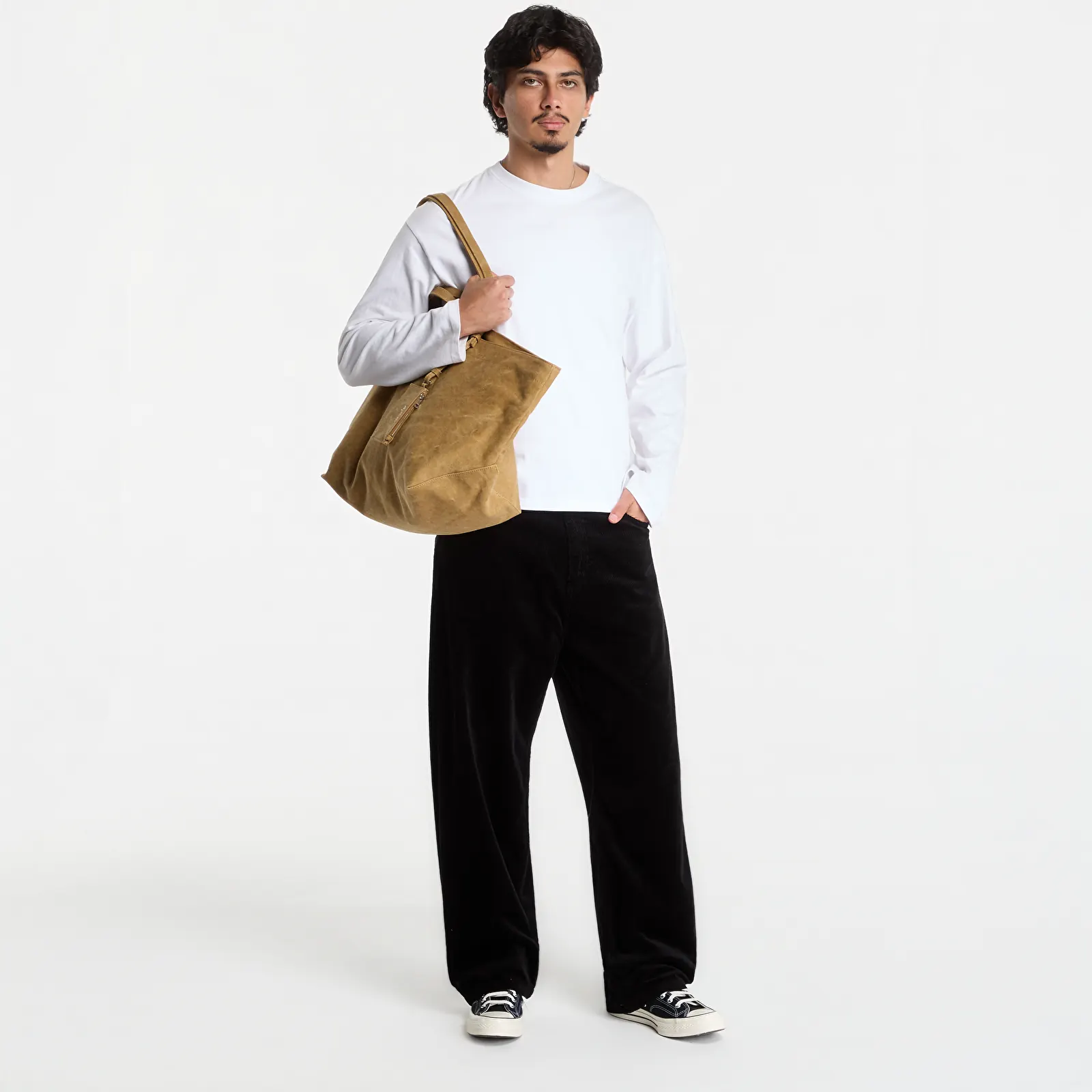 Pantalon Carhartt WIP Brandon Pants UNISEX Black Rinsed