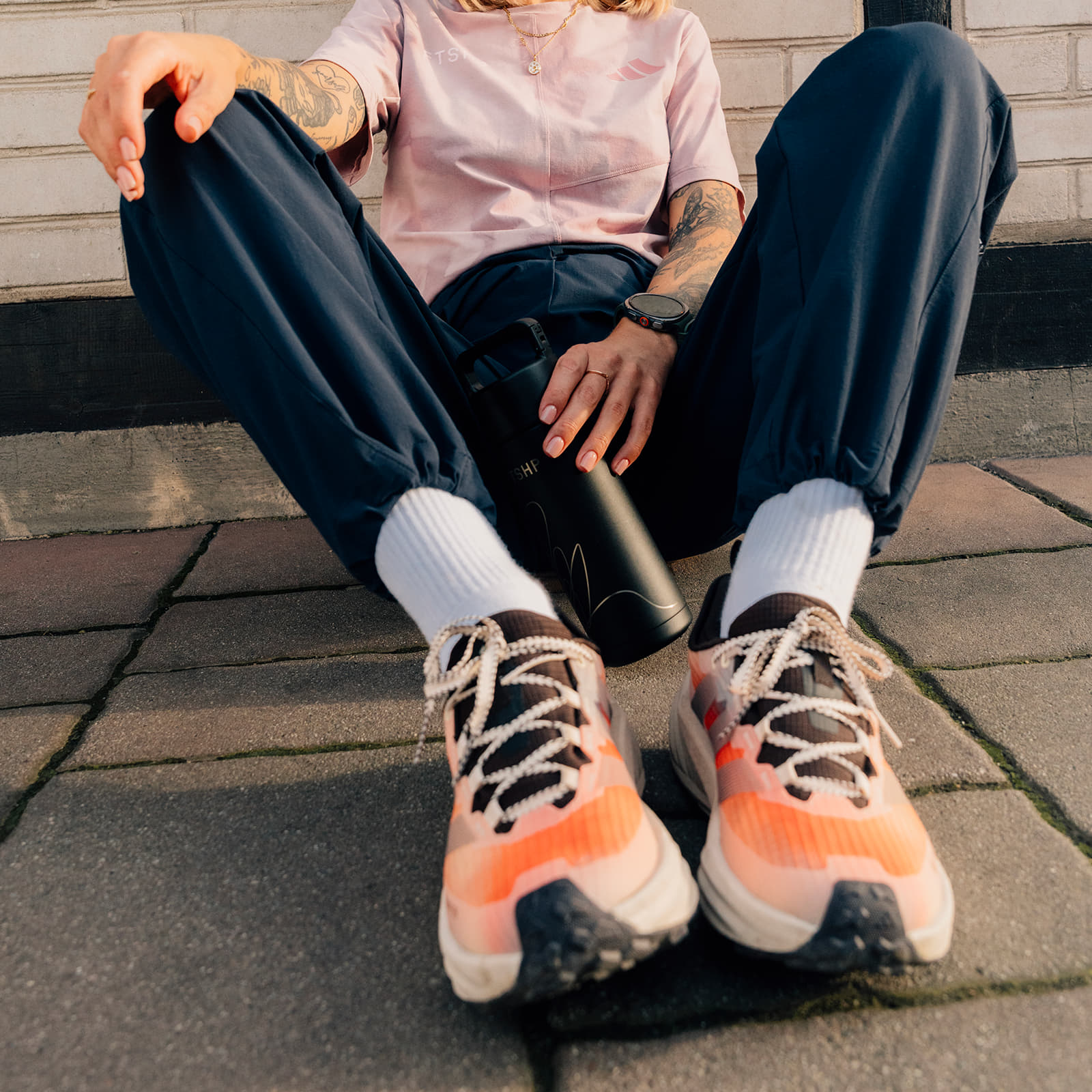 Pants FTSHP x adidas Terrex DAYBREAKER Women Cargo Pants Navy
