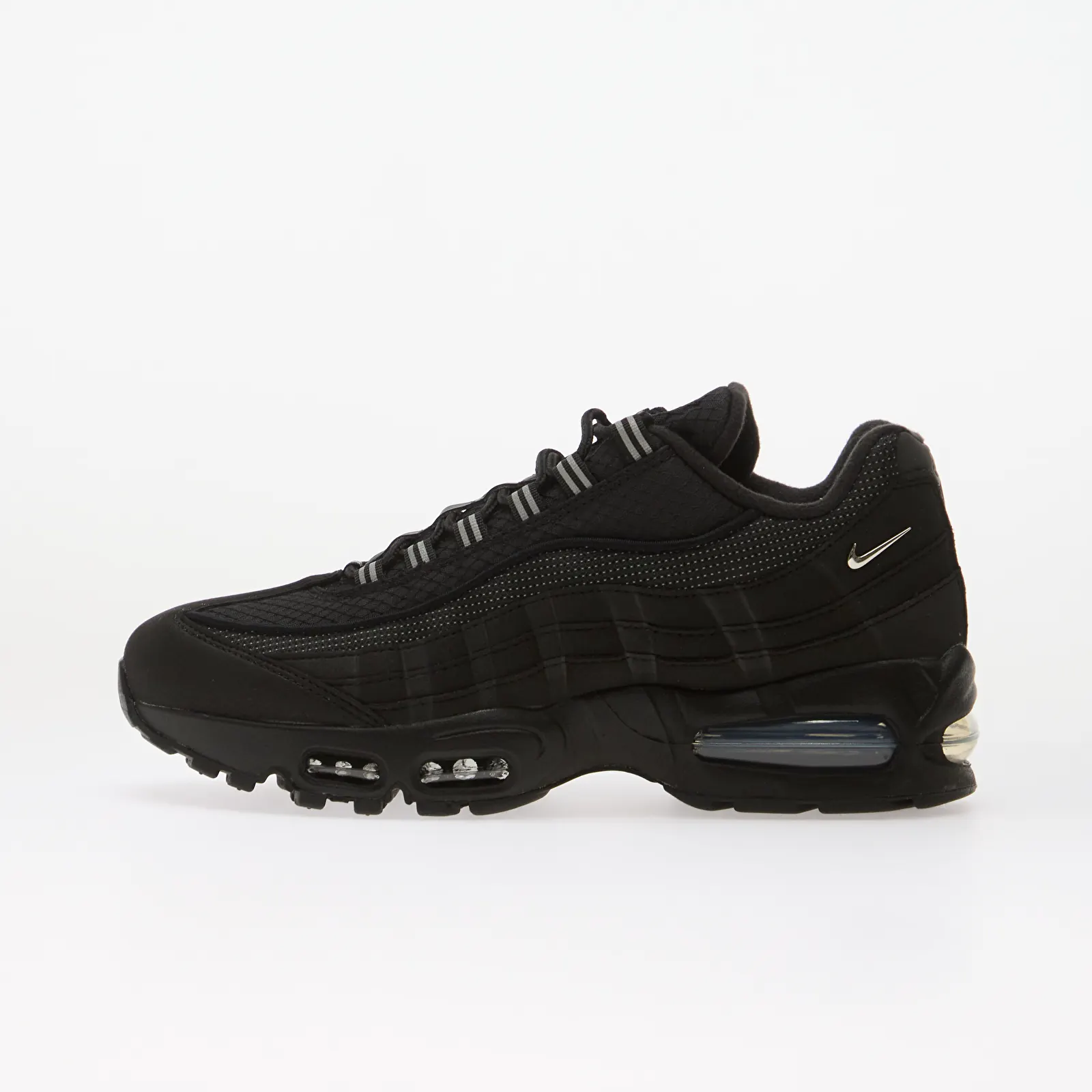 Мужские кроссовки Nike Air Max 95 Big Bubble Black/ Anthracite-White-Wolf Grey