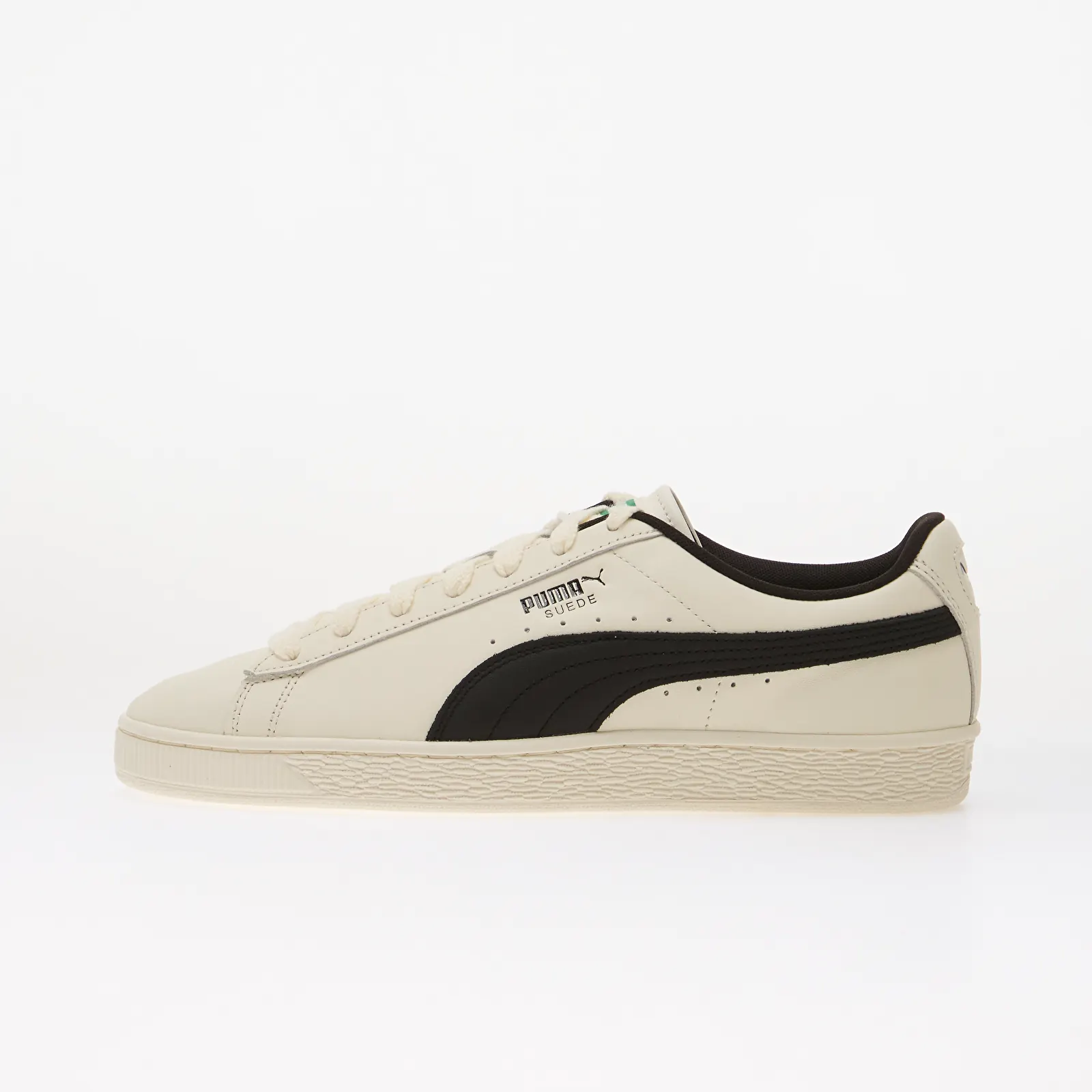 Baskets homme Puma Suede Warm White/ Puma Black