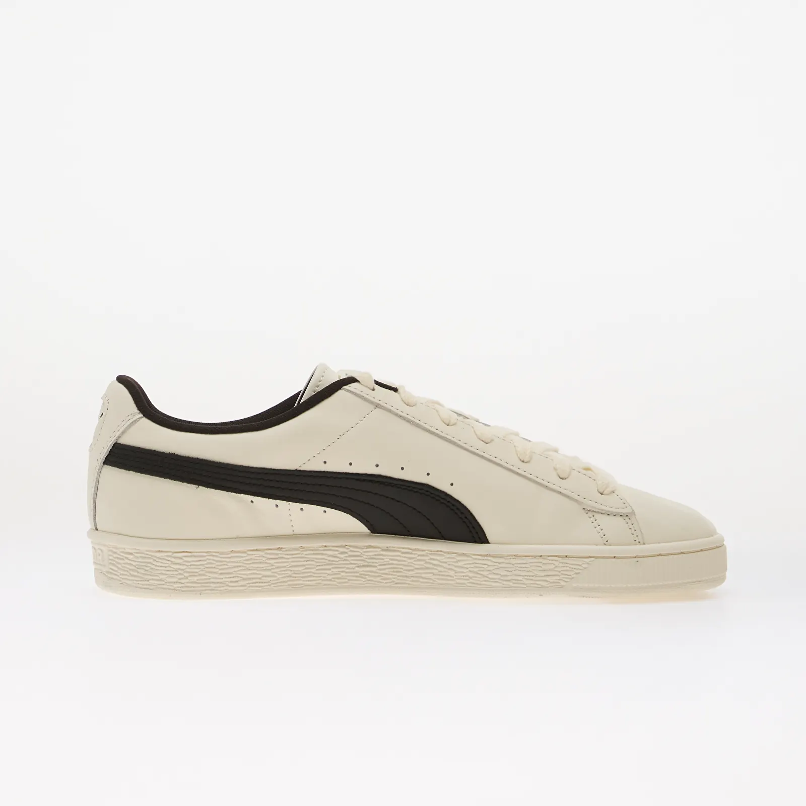 Baskets homme Puma Suede Warm White/ Puma Black