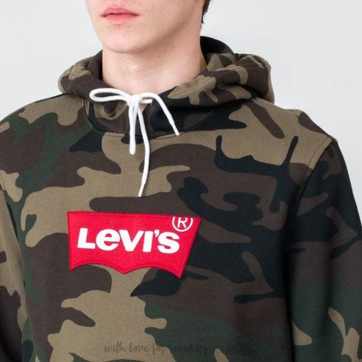 Levis hotsell hoodie camouflage