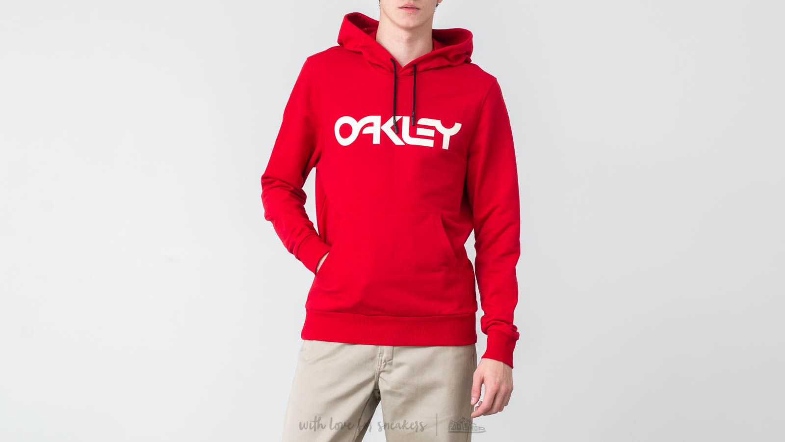 Kapuutsikud ja kampsunid Oakley Pullover Hoodie Samba Red