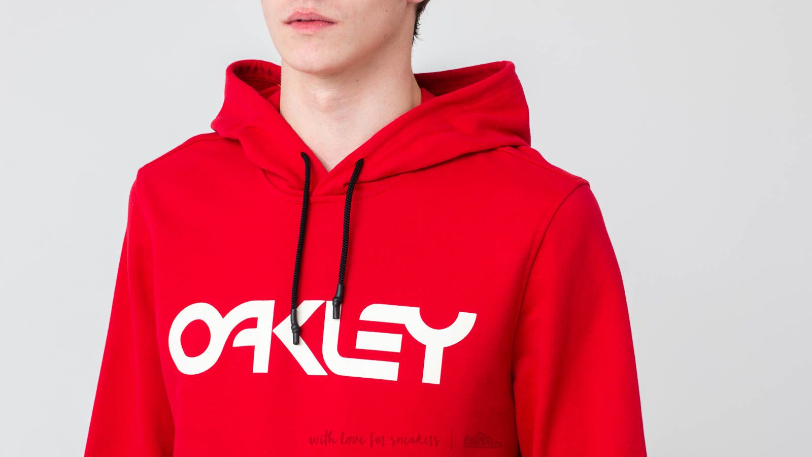 Kapuutsikud ja kampsunid Oakley Pullover Hoodie Samba Red