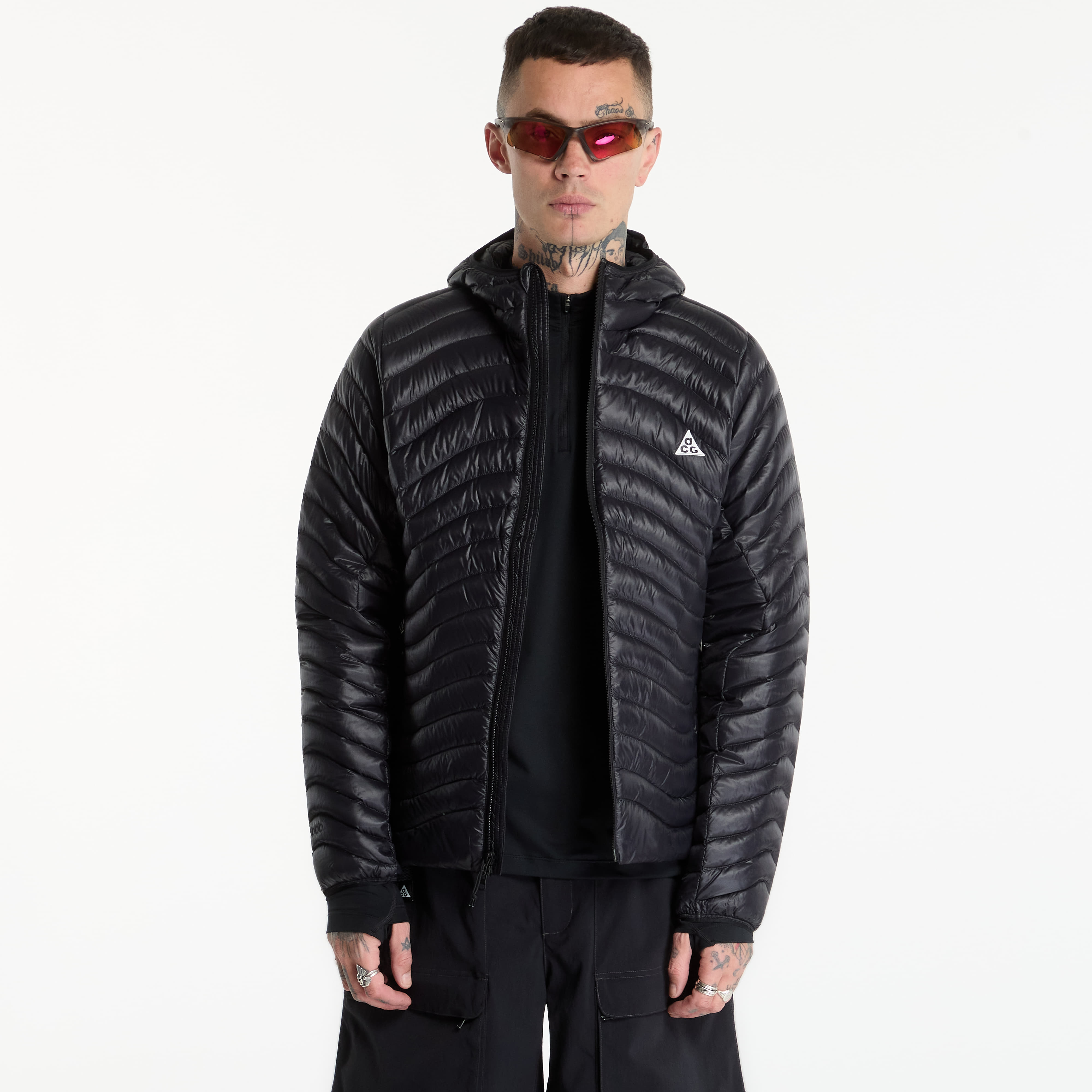 Яке Nike ACG Lava Flow Therma-FIT ADV Ultralight Down Jacket Black/ Black/ Summit White L