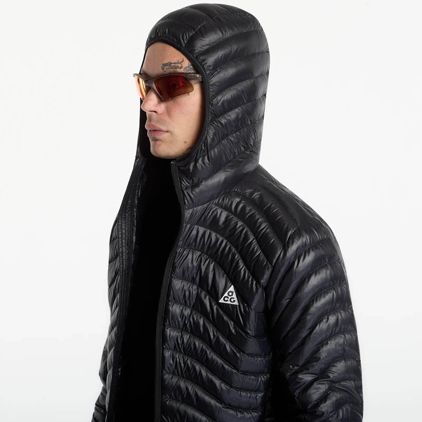 Geci Nike ACG Lava Flow Therma-FIT ADV Ultralight Down Jacket Black/ Black/ Summit White
