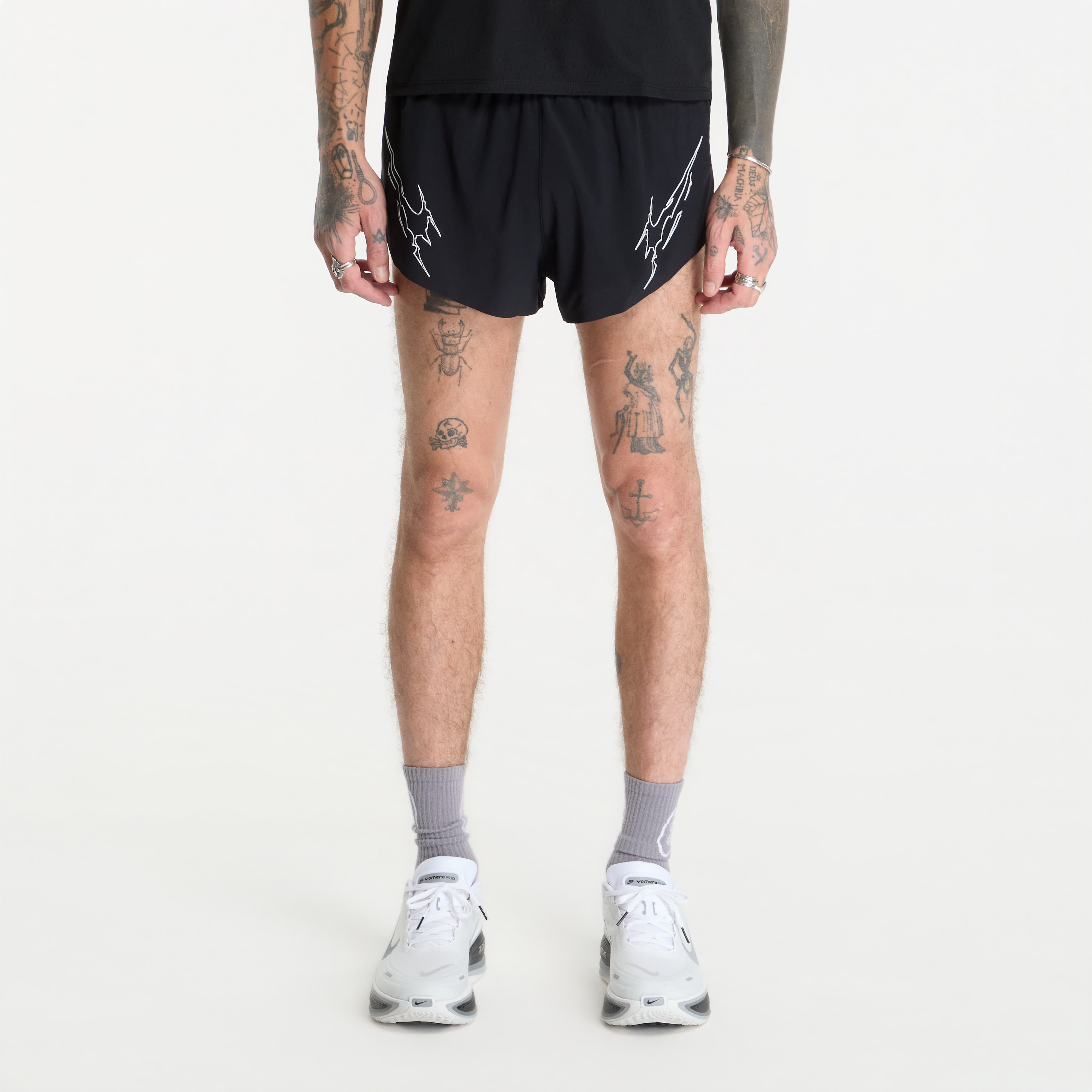 Къси панталони Nike AeroSwift Dri-FIT ADV 2 Brief-Lined Running Shorts Black S
