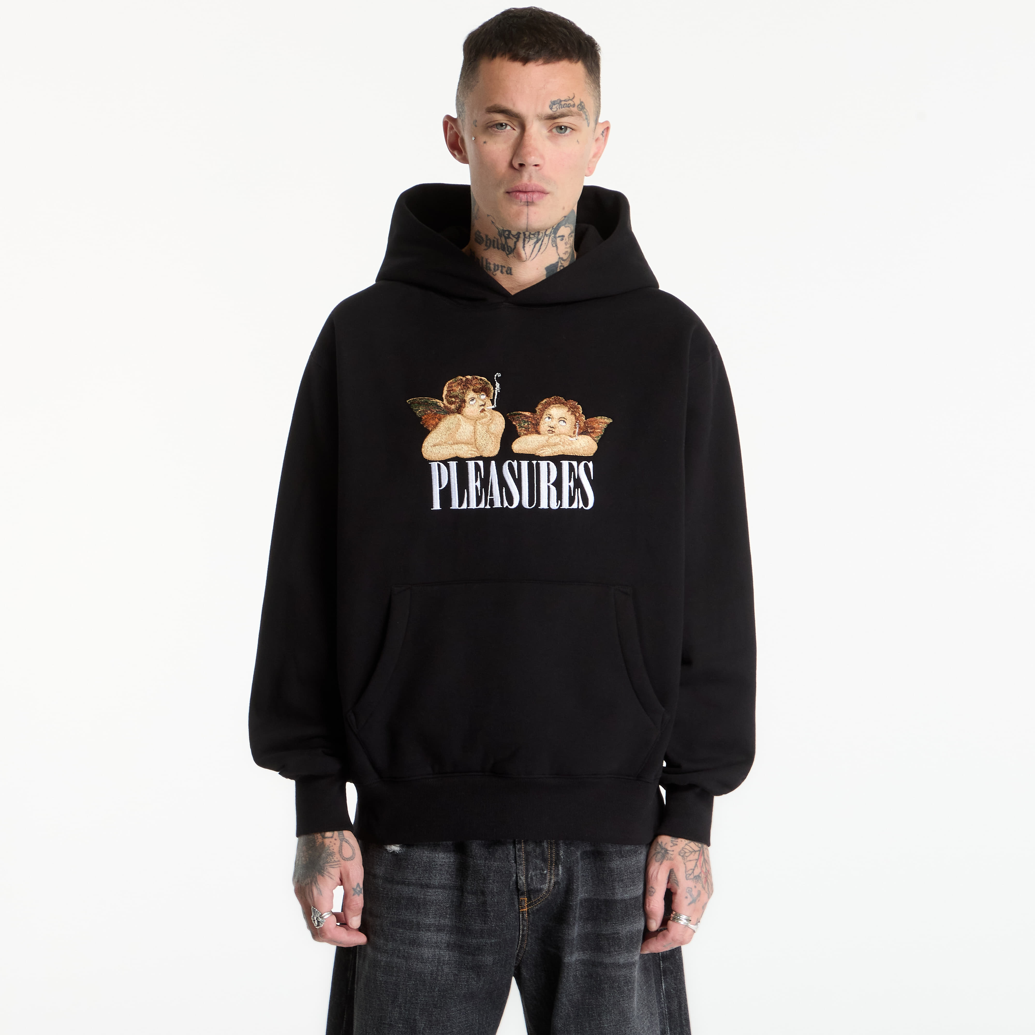 Суитшърт PLEASURES Dynamic Hoodie Black S
