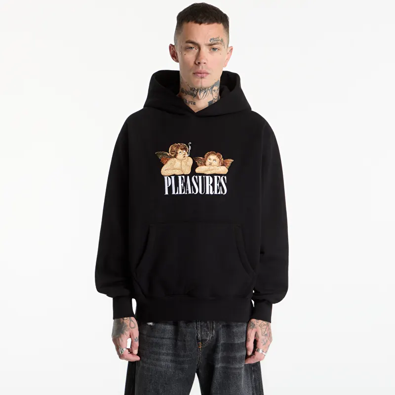 Sweatshirt PLEASURES Dynamic Hoodie Black