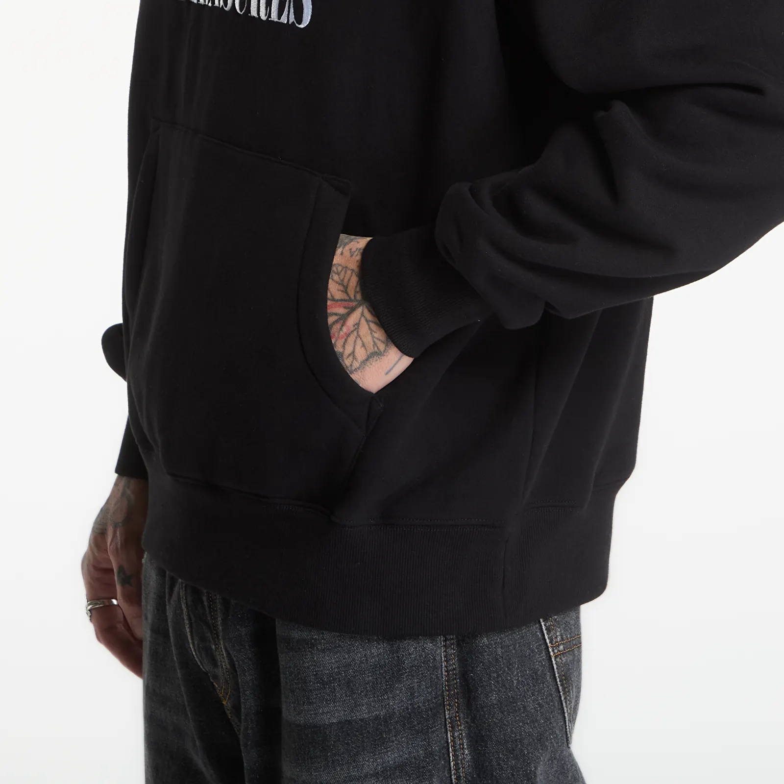 Kapucnis pulóverek és pulcsik PLEASURES Dynamic Hoodie Black