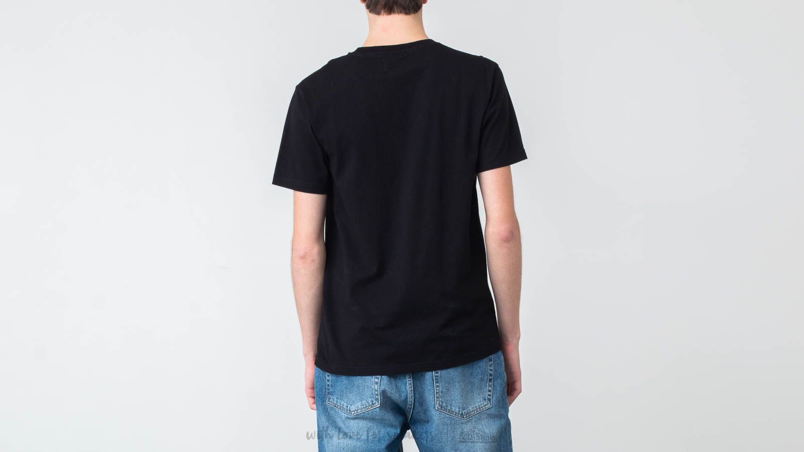 T-shirts WOOD WOOD The Outside Tee Black