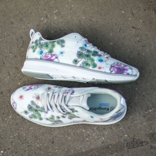 Women's shoes KangaROOS K-Light 8003 White Flower Print Footshop