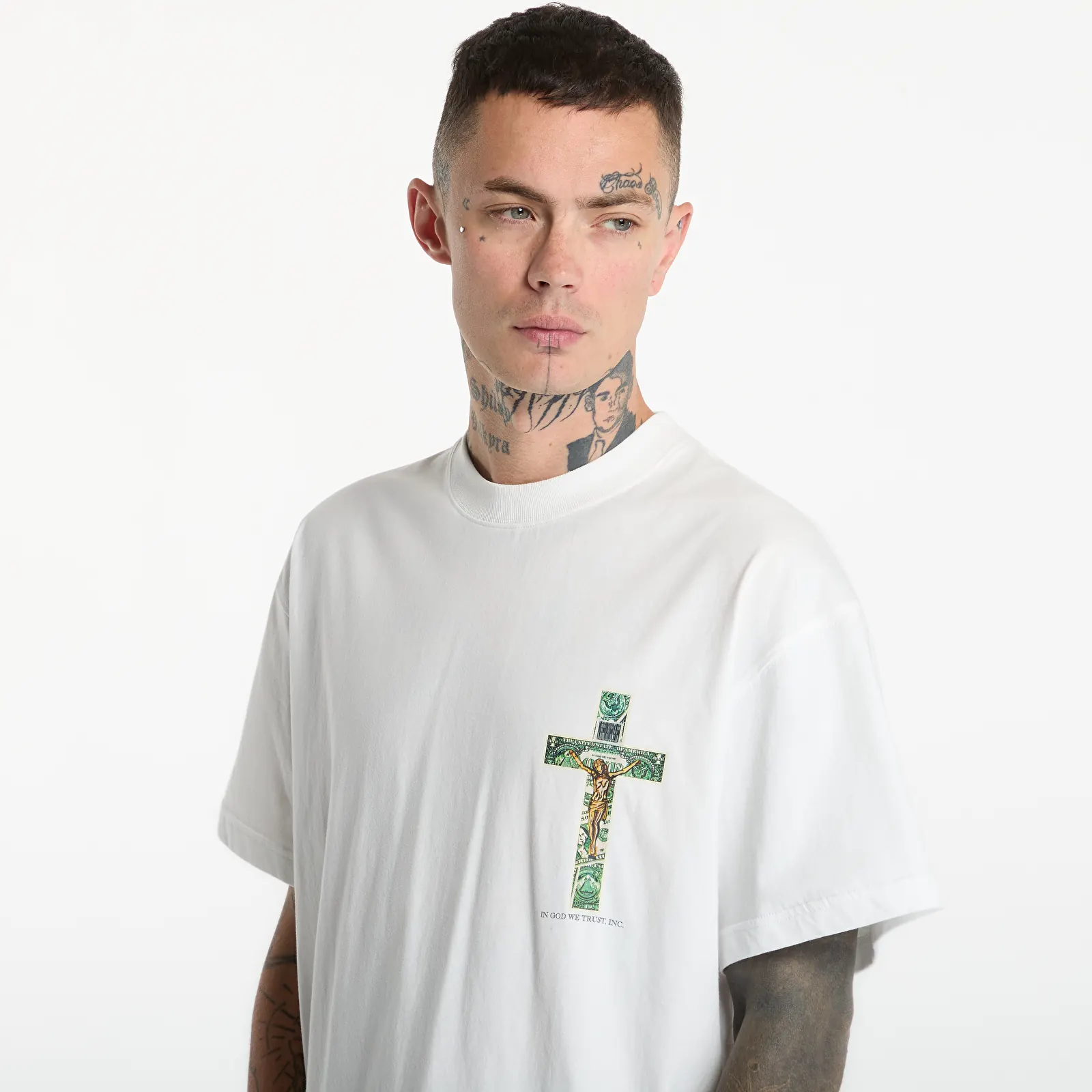 Tričká PLEASURES Trust T-Shirt White