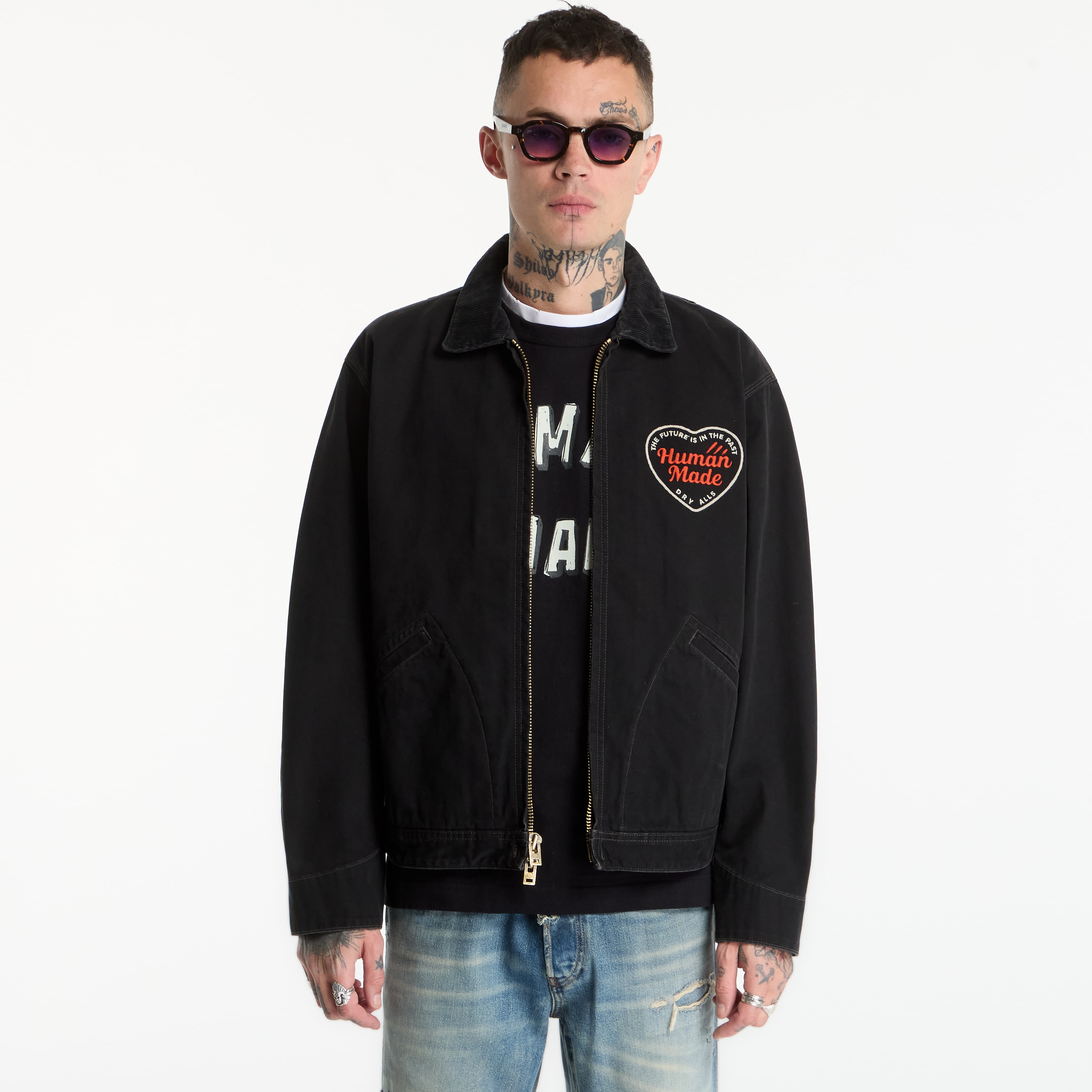 Jacket Human Made Zip-Up Work Jacket UNISEX Black S