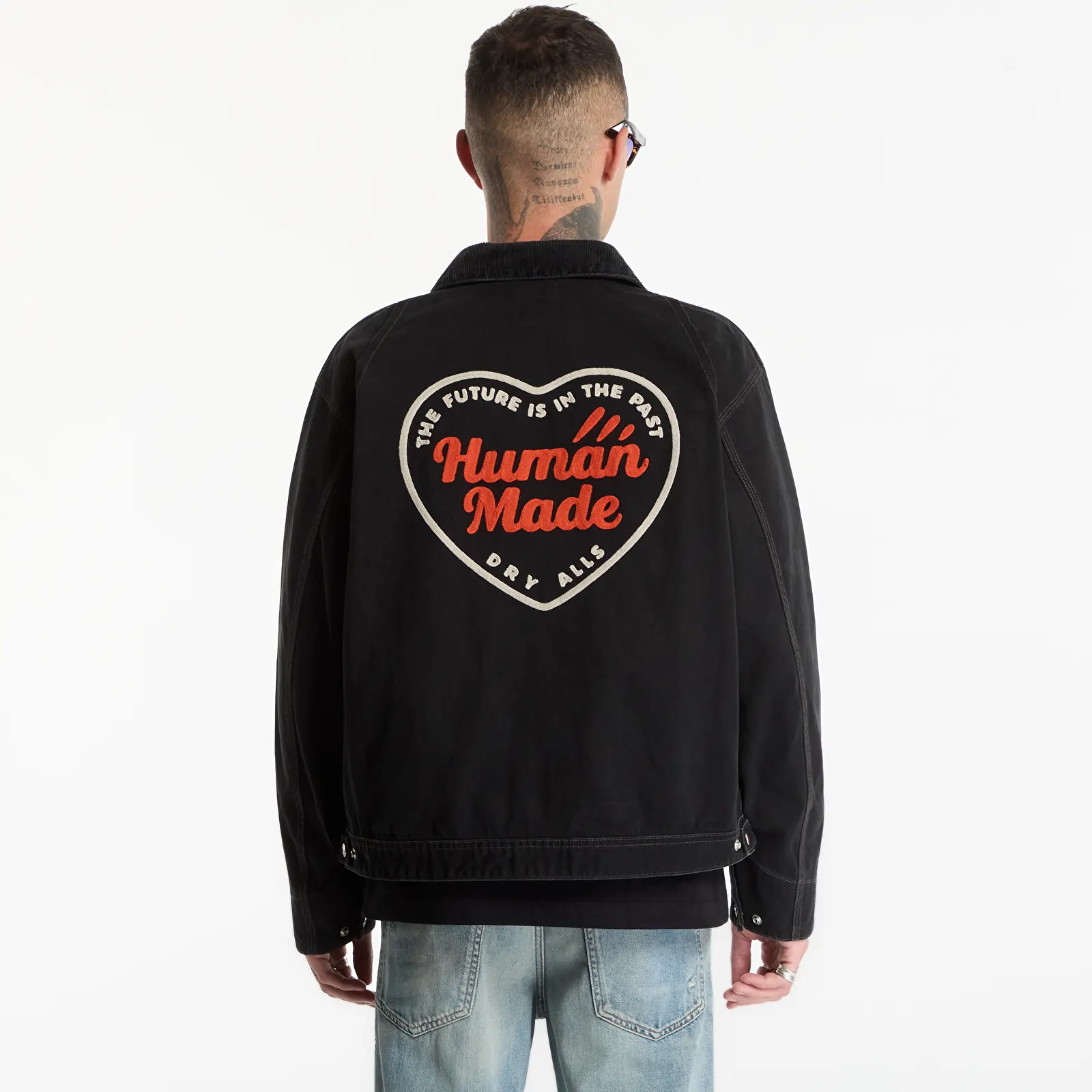 Vestes  Human Made Zip-Up Work Jacket UNISEX Black