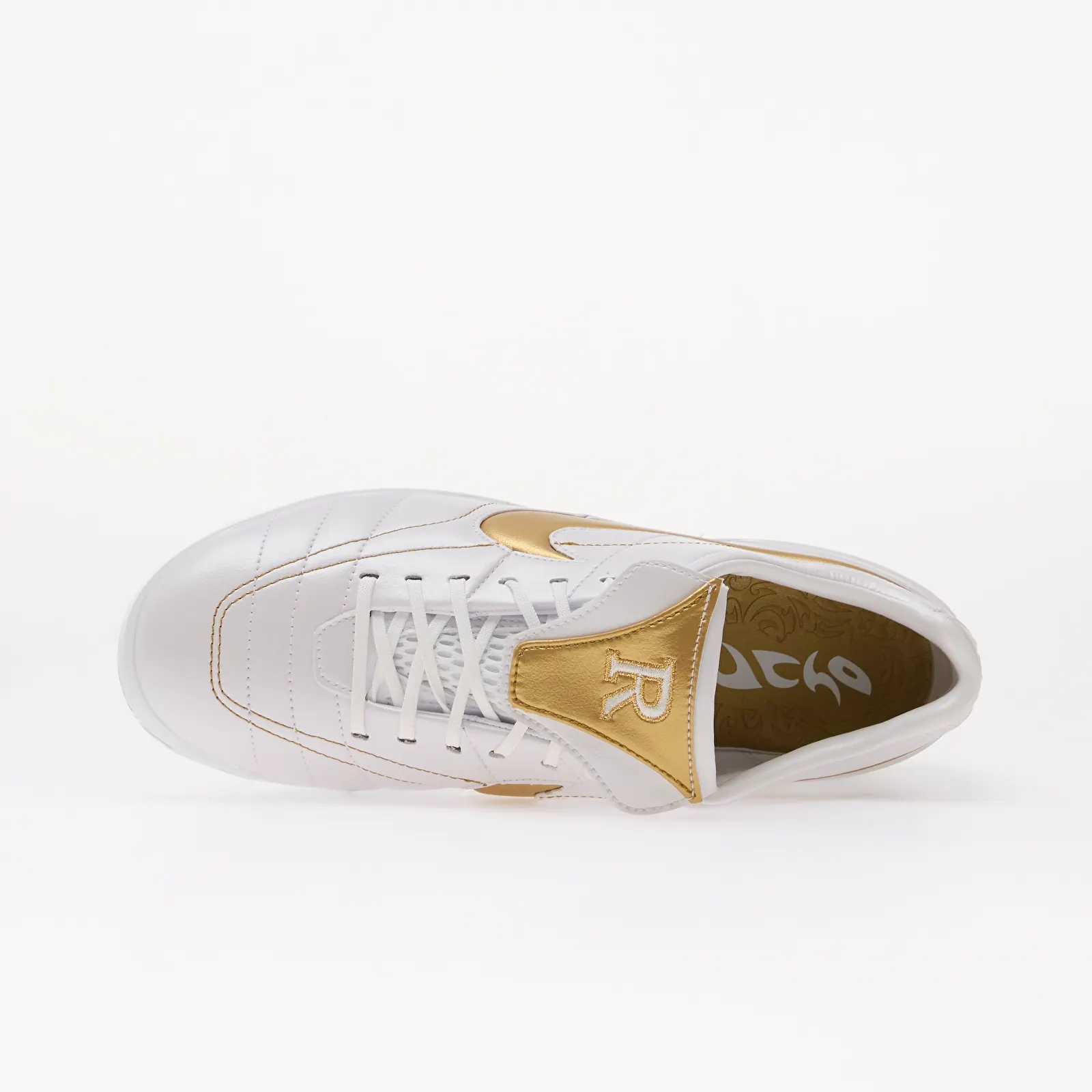 Încălțăminte și sneakerși pentru bărbați Nike Cryoshot Tiempo Legend R10 OG White/ Metallic Gold-White