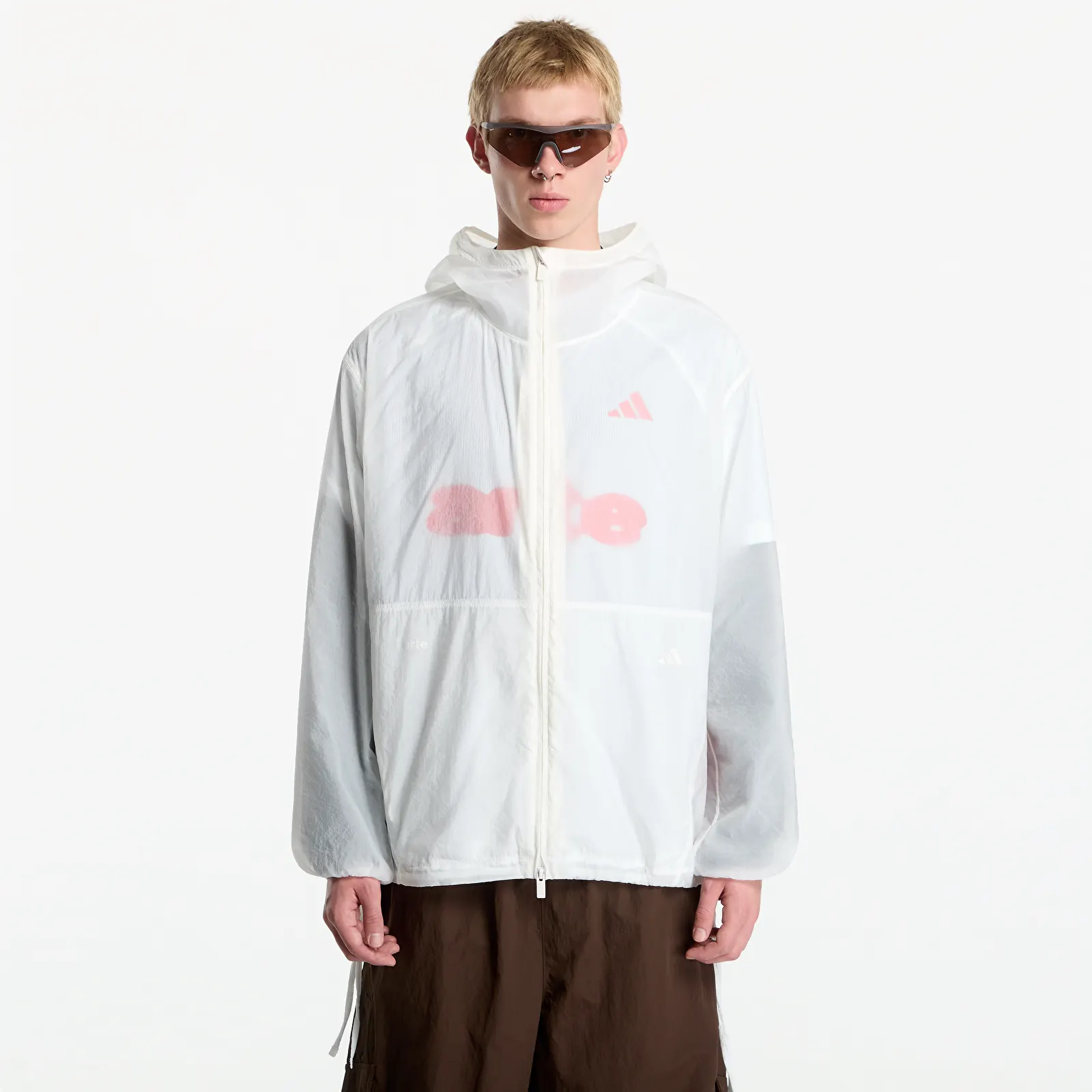 Kurtki adidas x Arte Antwerp Puffer Jacket Shadow Olive/ Off White