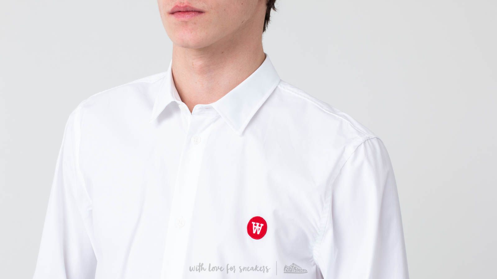 Πουκάμισα WOOD WOOD Kay Shirt Bright White