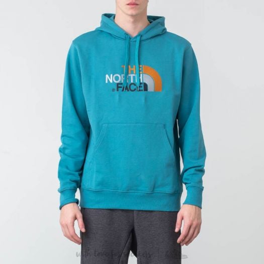 North face drew peak hoodie blue discount
