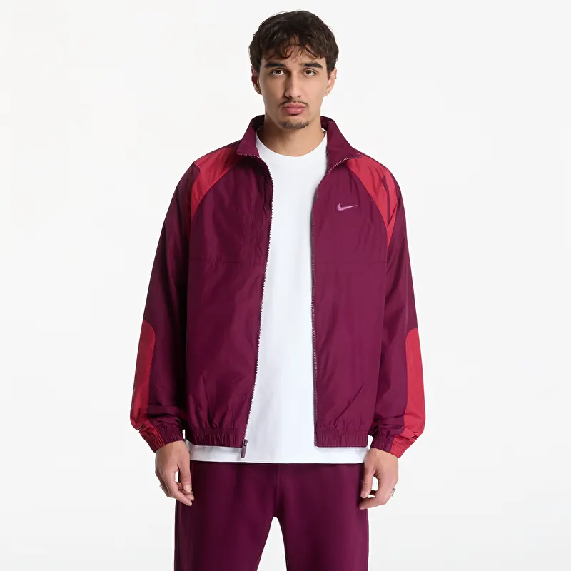 Jakna Nike x NOCTA Northstar Nylon Track Jacket Bordeaux/ Worn Brick/ Light Bordeaux