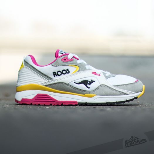 Women s shoes KangaROOS Runaway Roos 001 White Semi Grey Footshop