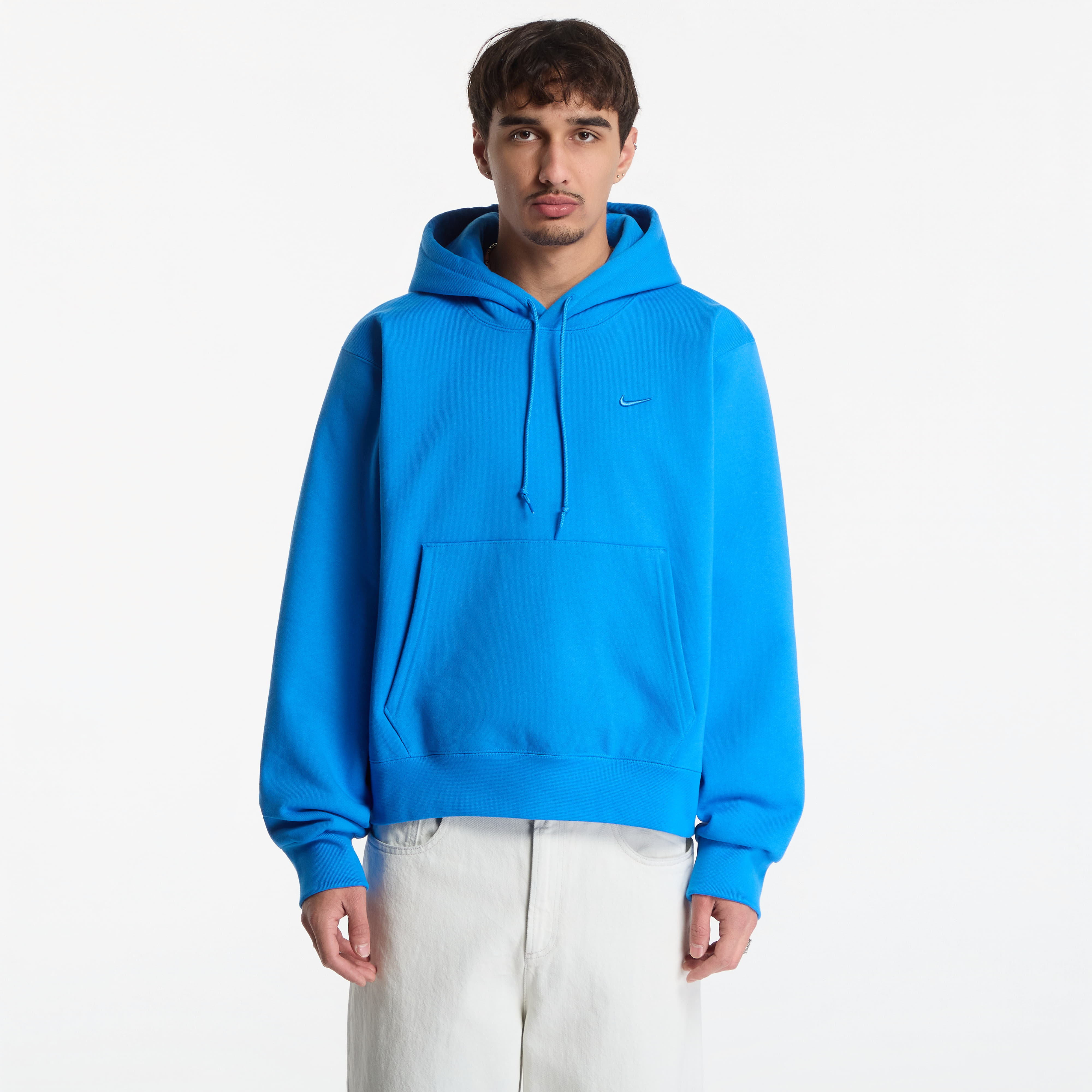 Mikina Nike Energy Fleece Hoodie Lt Photo Blue M