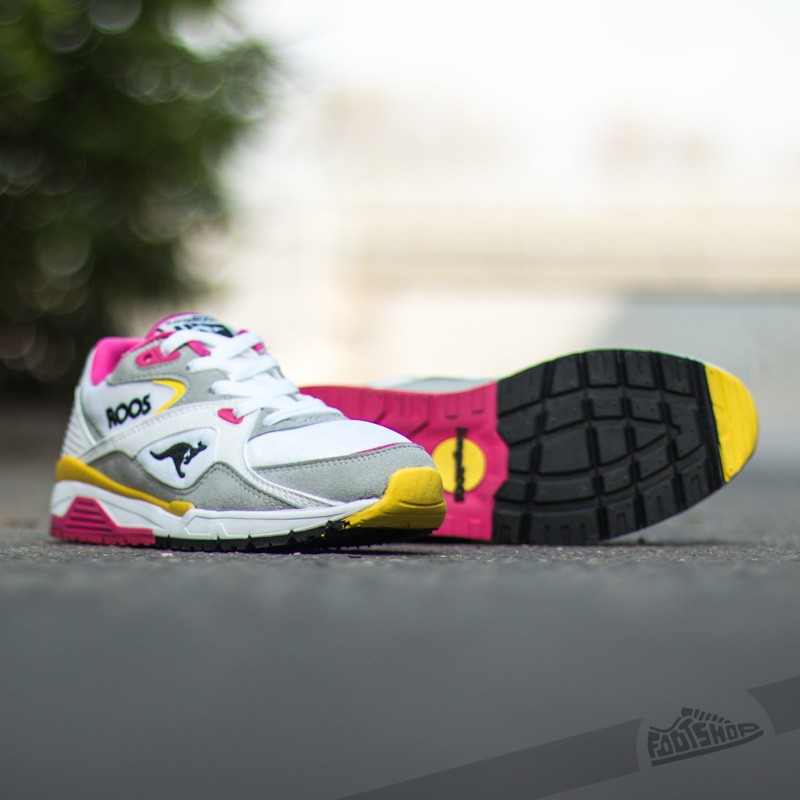Dámské tenisky a boty KangaROOS Runaway Roos 001 White/Semi Grey