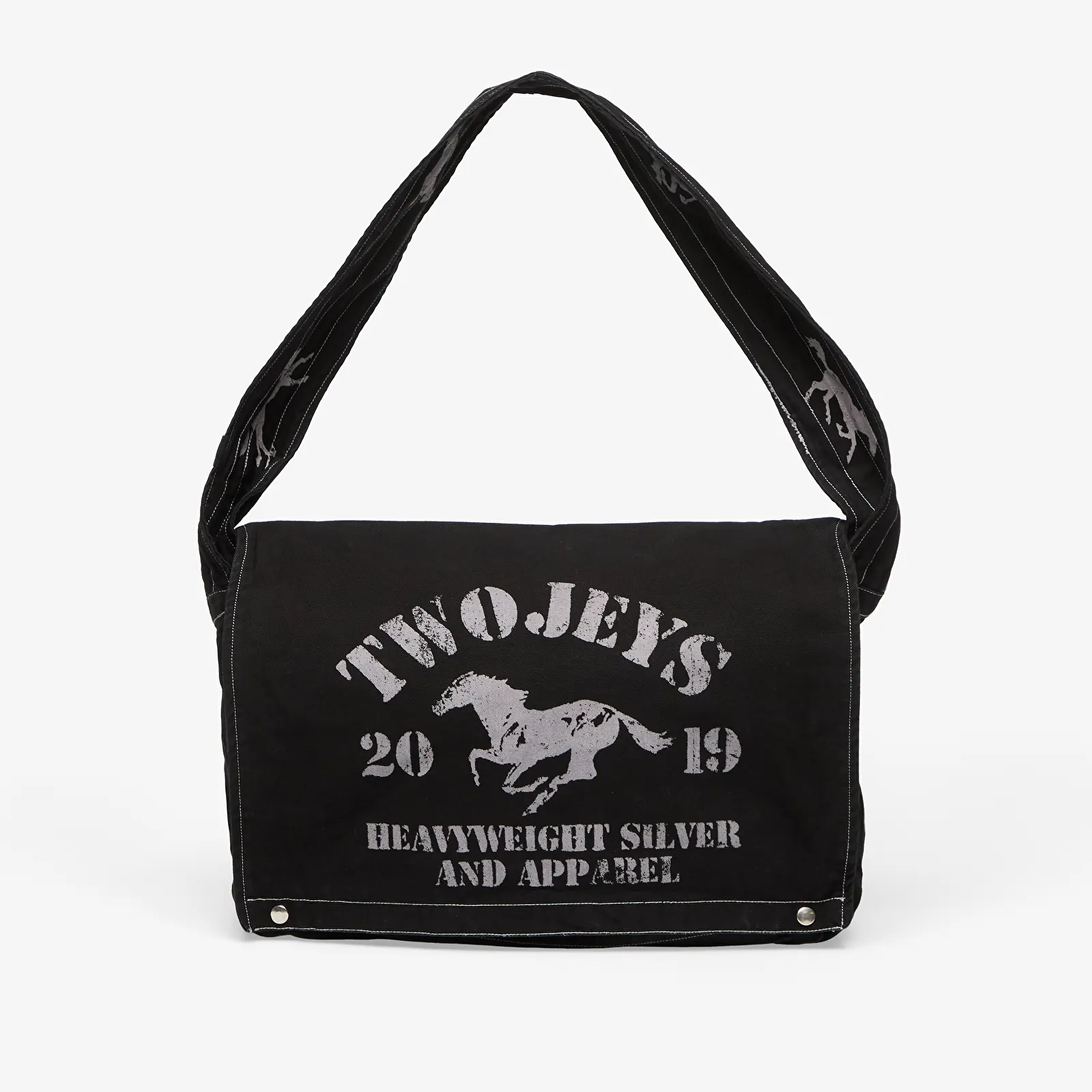 Tašky přes rameno TwoJeys Sterling Messenger Bag Black Black