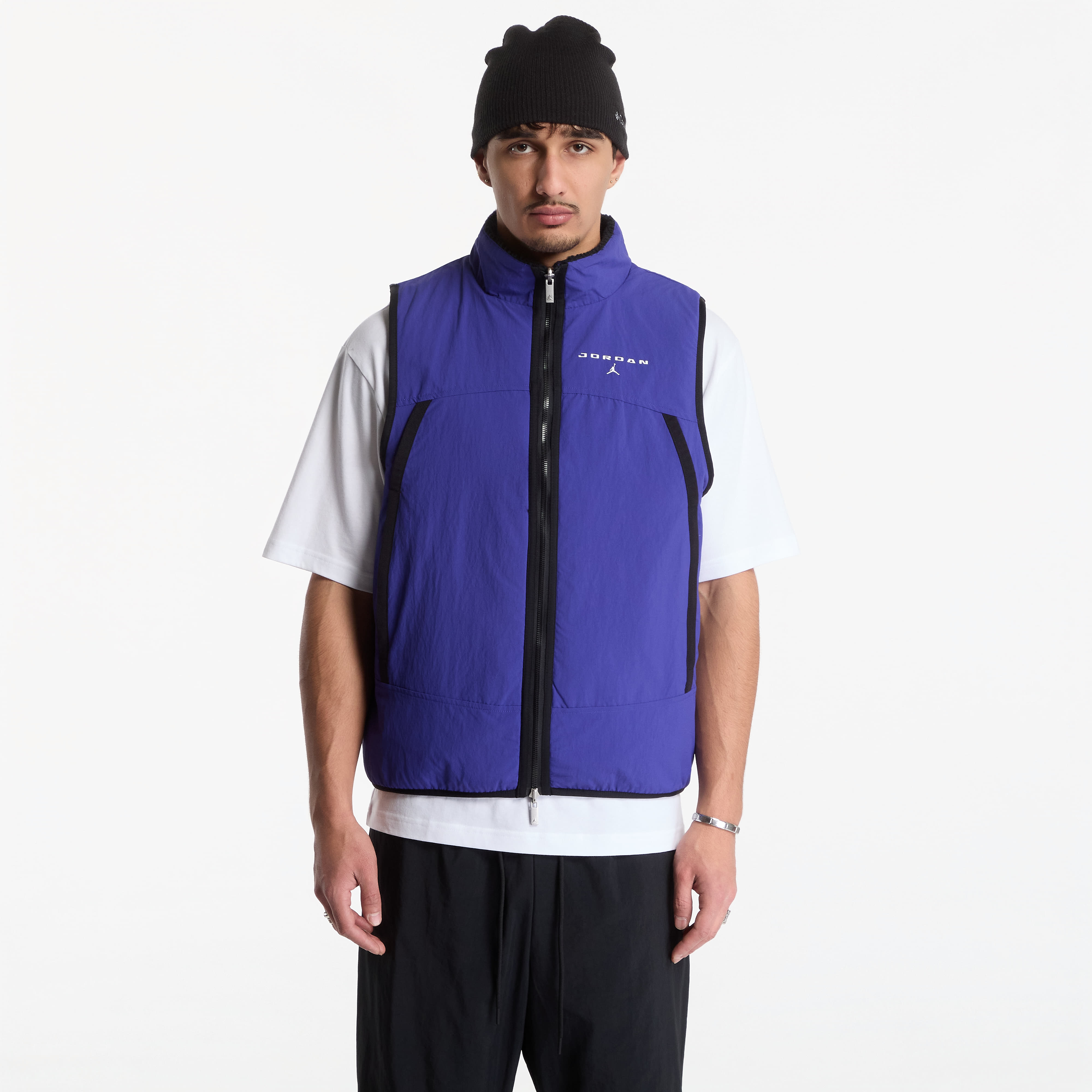 Елек Jordan Flight Mountainside Vest Black/ Light Concord/ White S