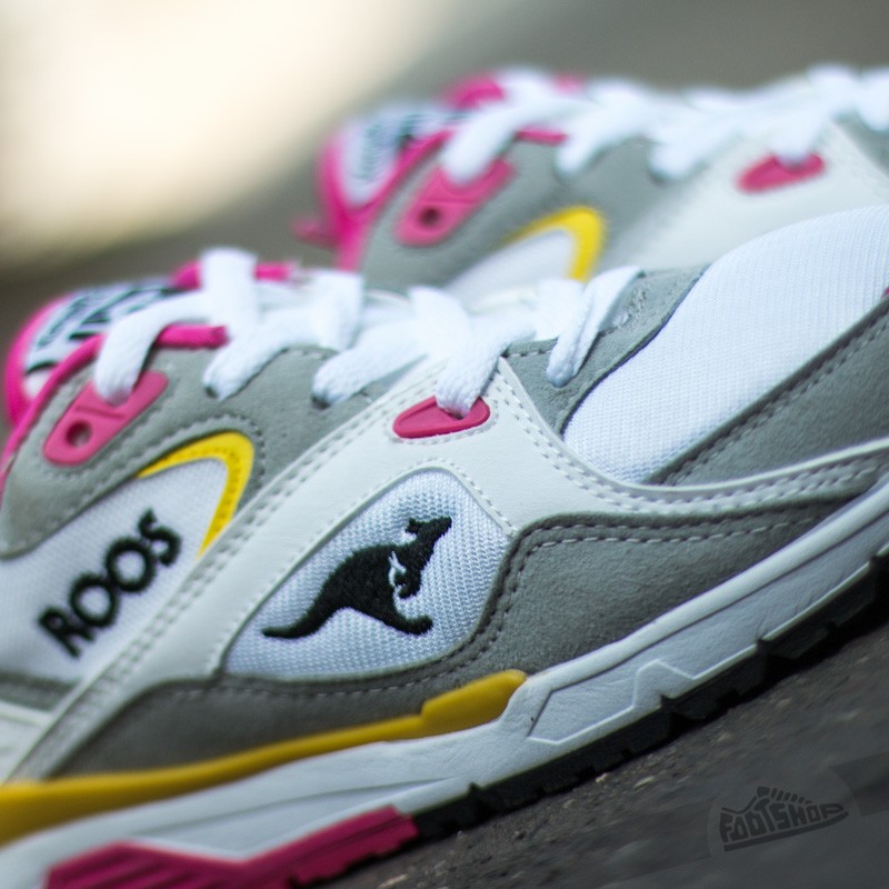 Dámské tenisky a boty KangaROOS Runaway Roos 001 White/Semi Grey