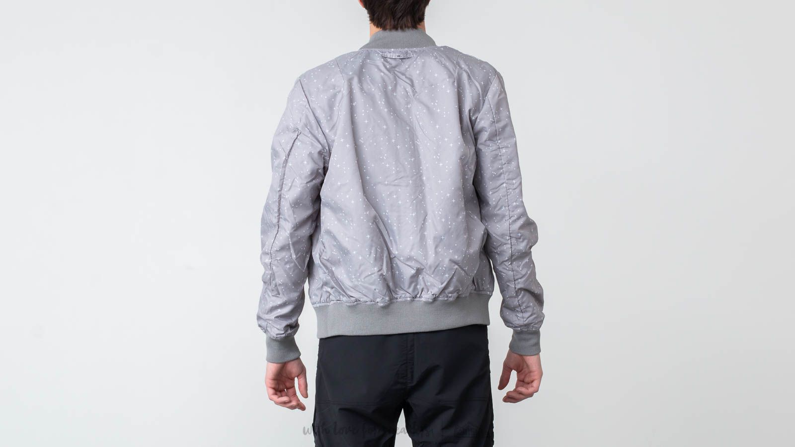 Bomber Jackets Alpha Industries MA-1 TT NASA Reversible II Silver