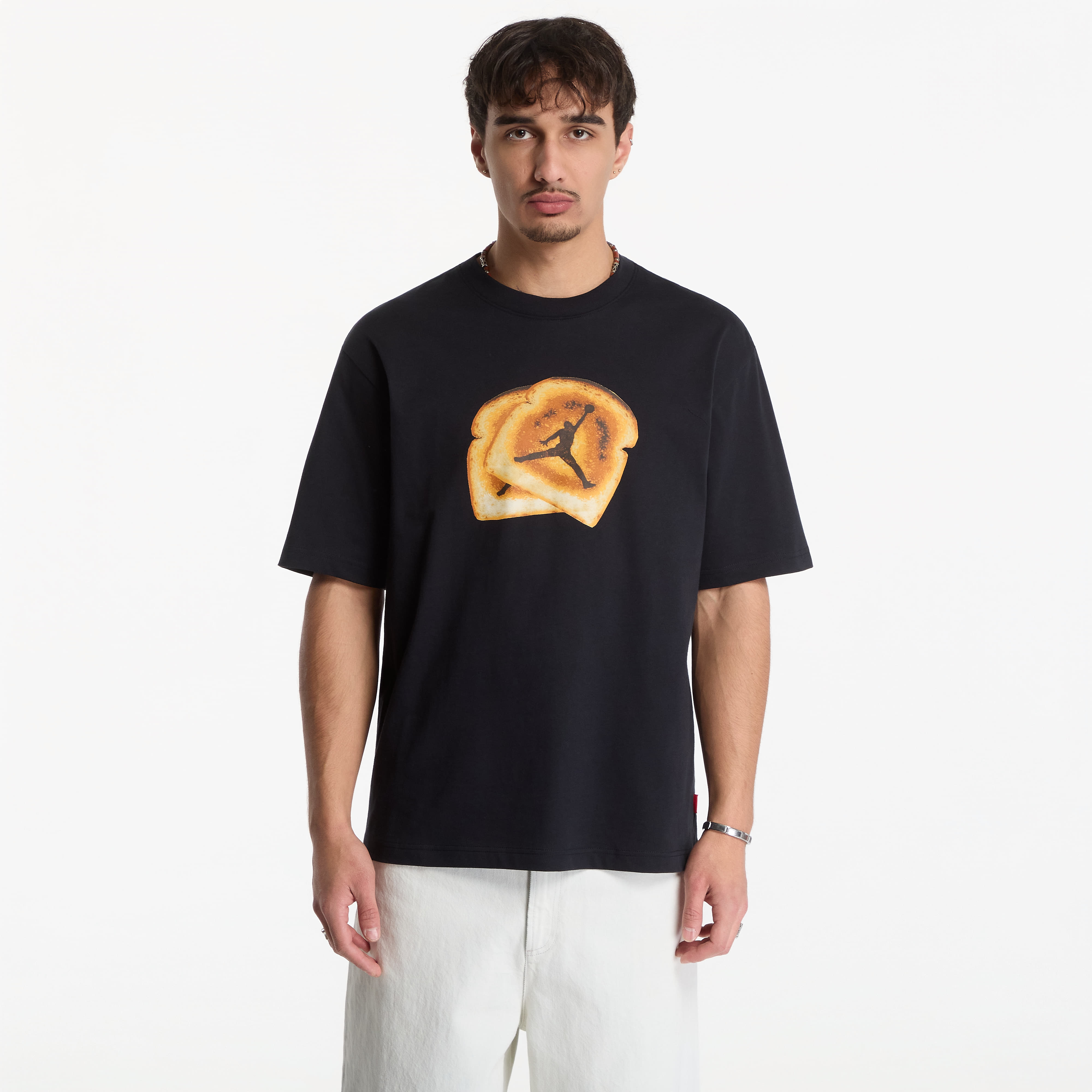 Tričko Jordan Brooklyn T-Shirt Black XS