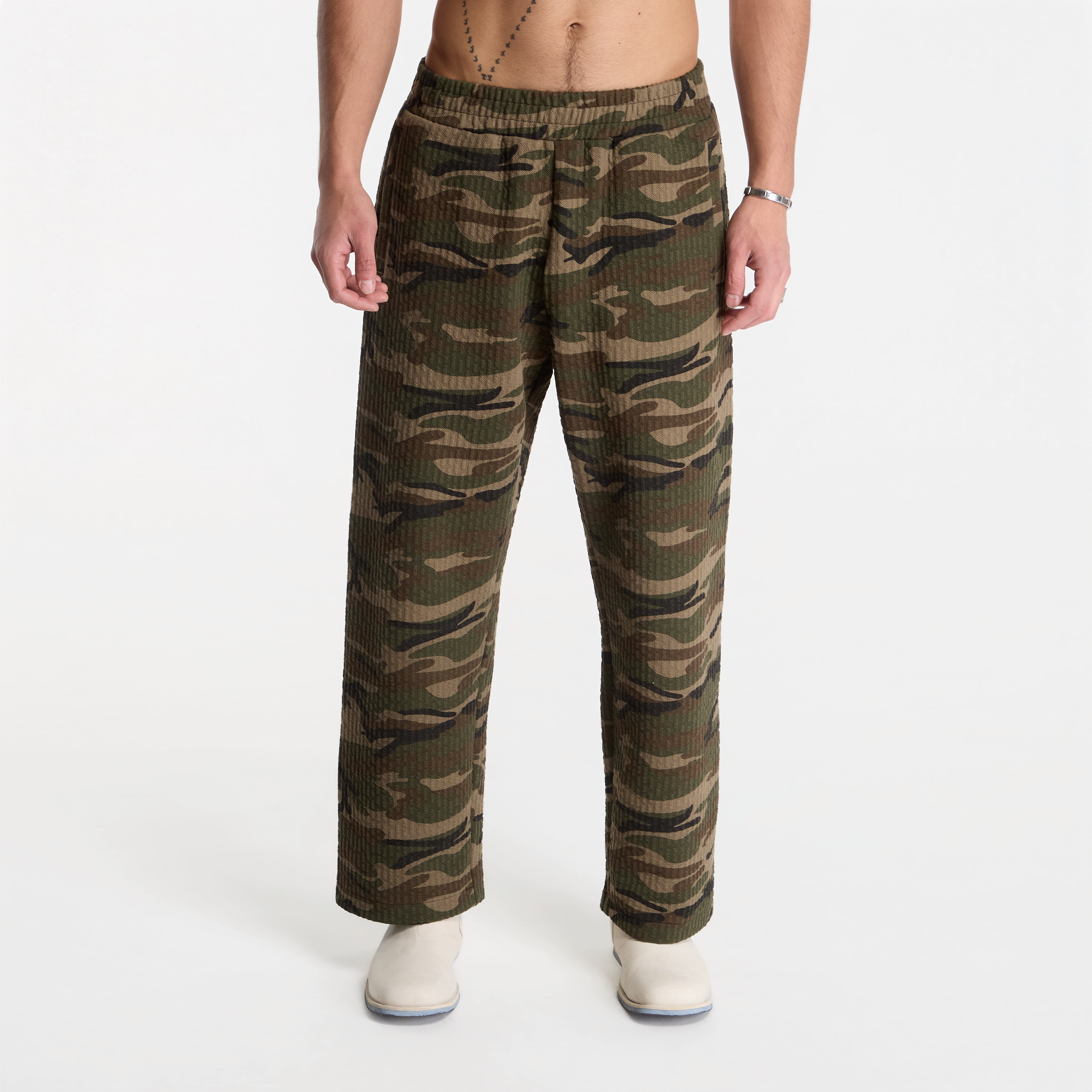 Потници PLEASURES Textured Camo Desire Sweatpants Camo XXL