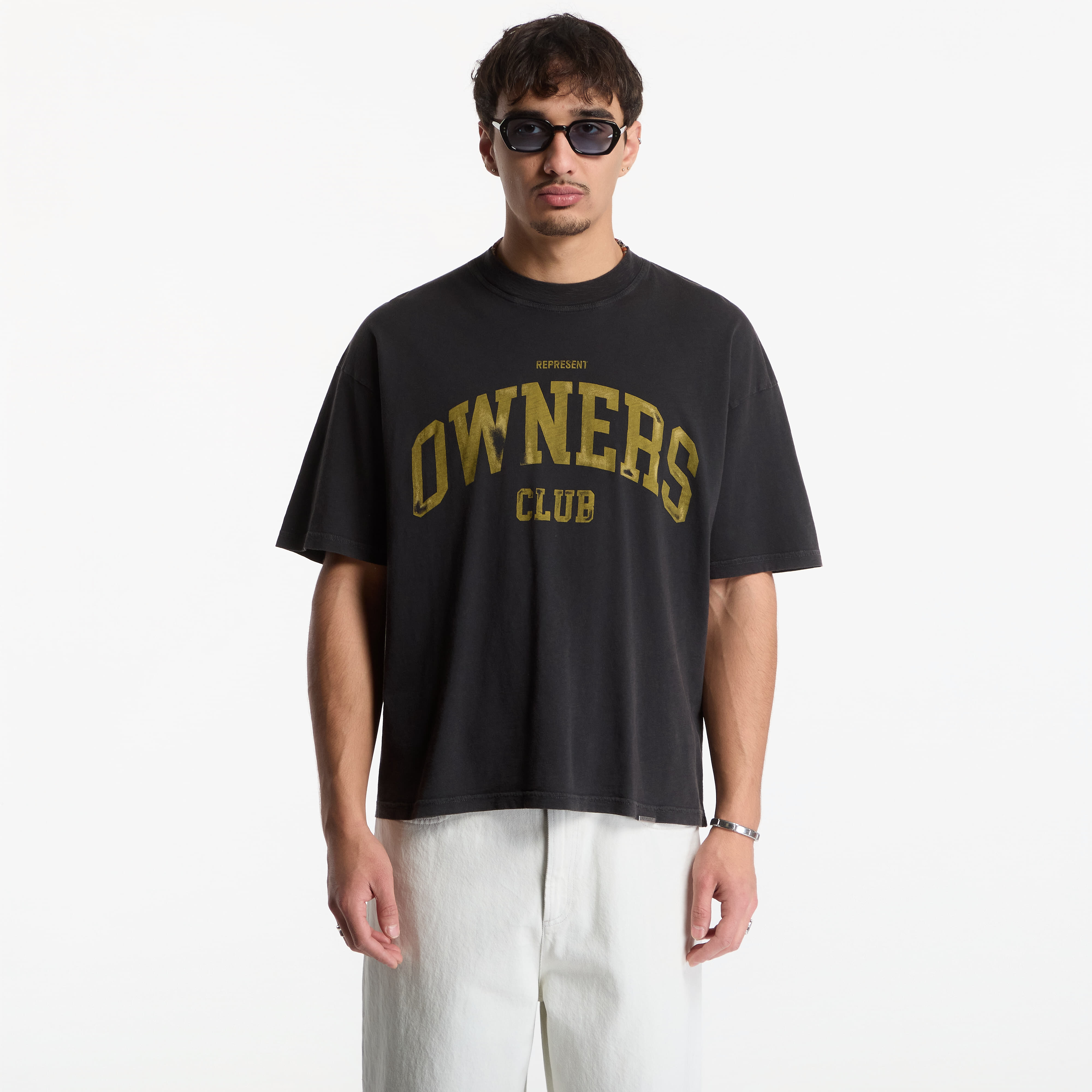 Тениска Represent Owners T-Shirt UNISEX Faded Black M