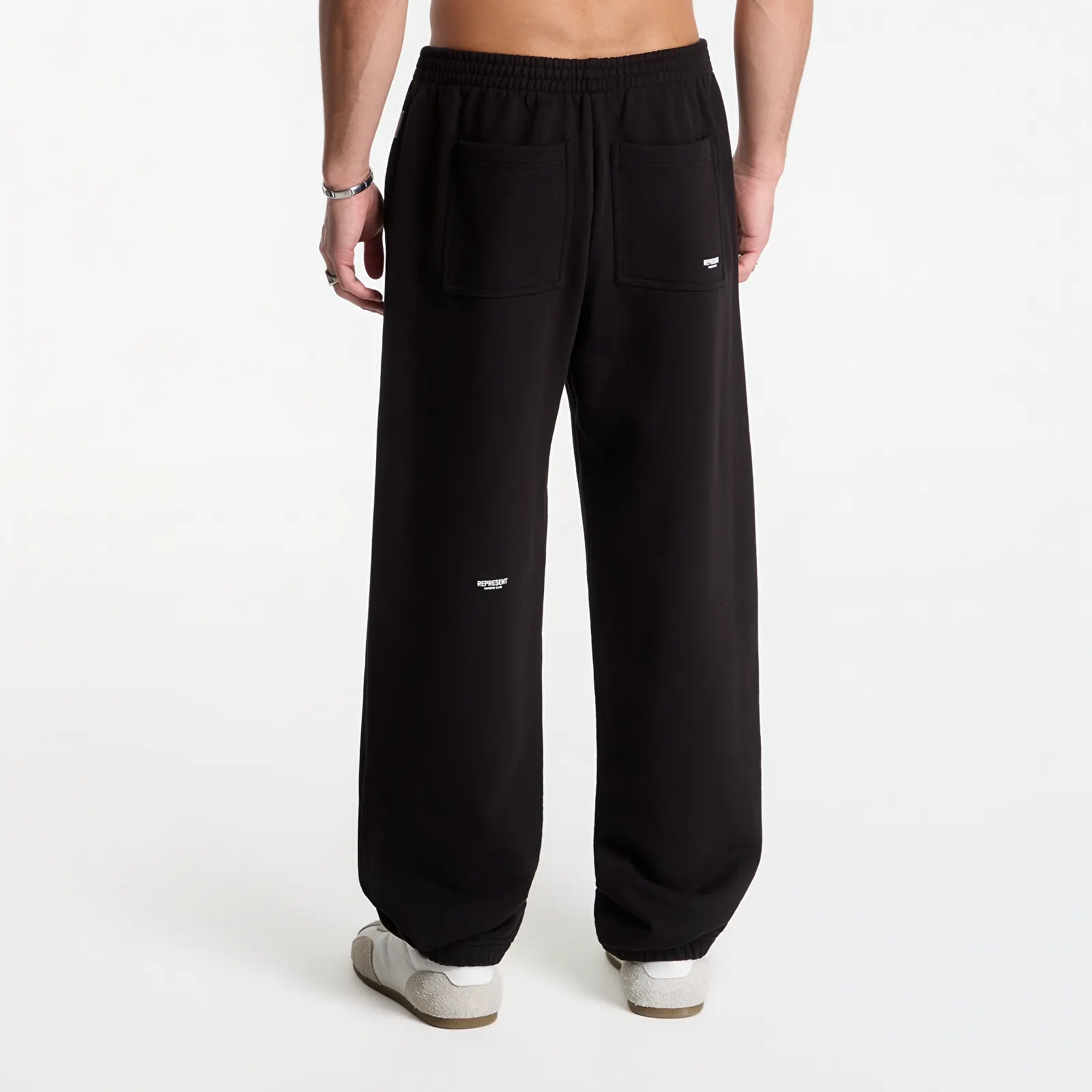 Spodnie dresowe Represent Micro Owners Club Sweatpant Jet Black