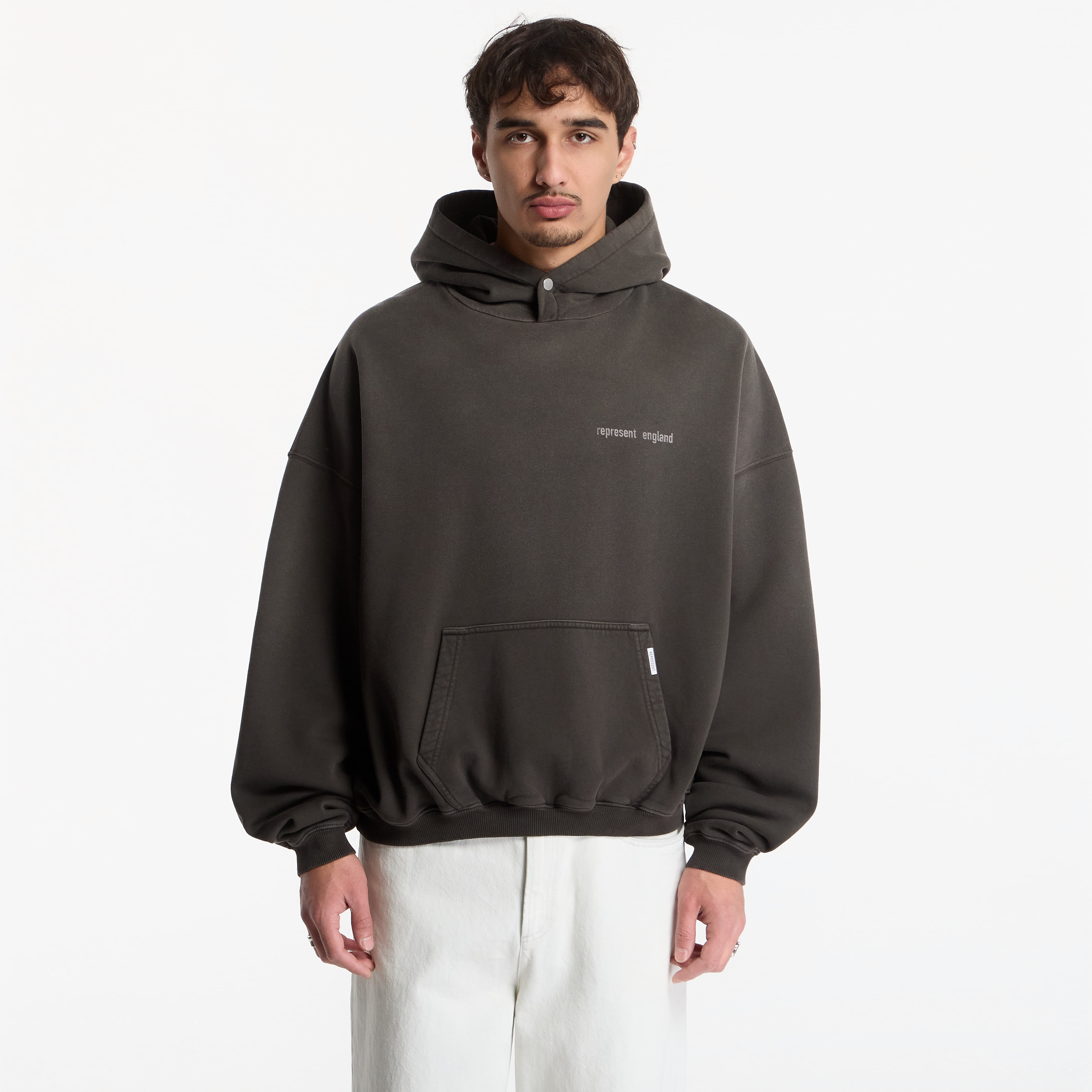 Mikina Represent Resent Hoodie UNISEX Ash XL
