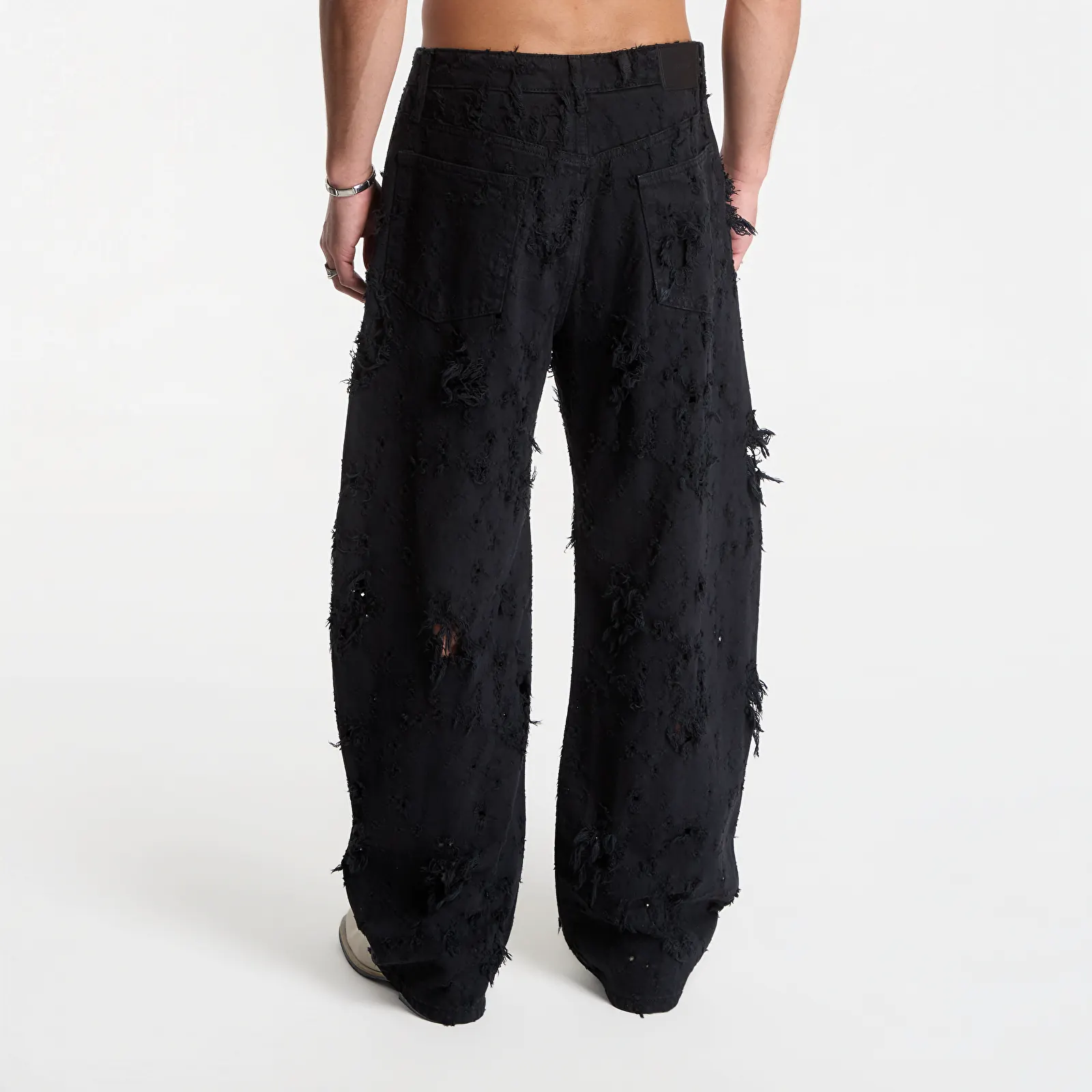 Jeansy Represent Anarchy Denim Vintage Black