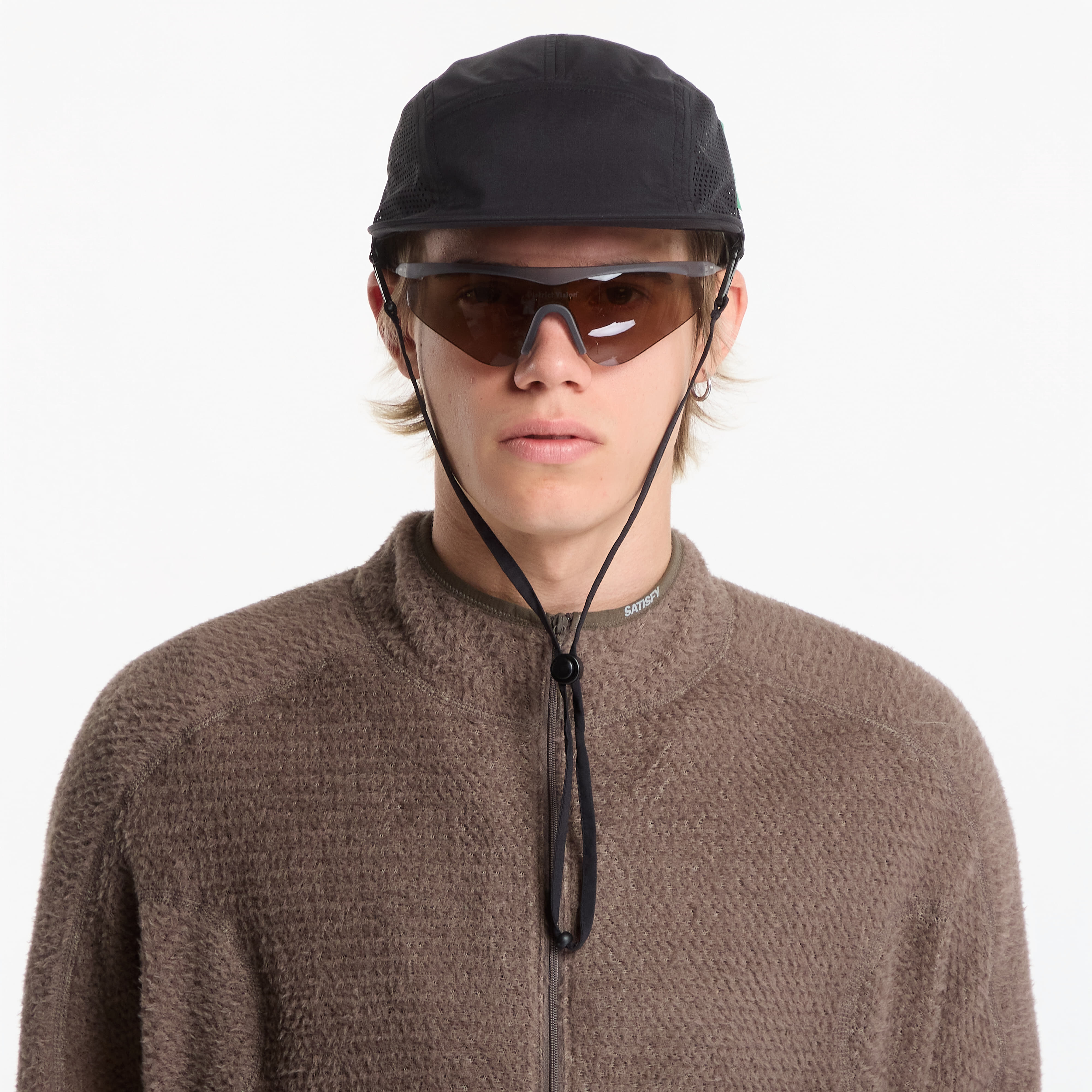 Шапка District Vision Perforated Strap Hat Black Universal