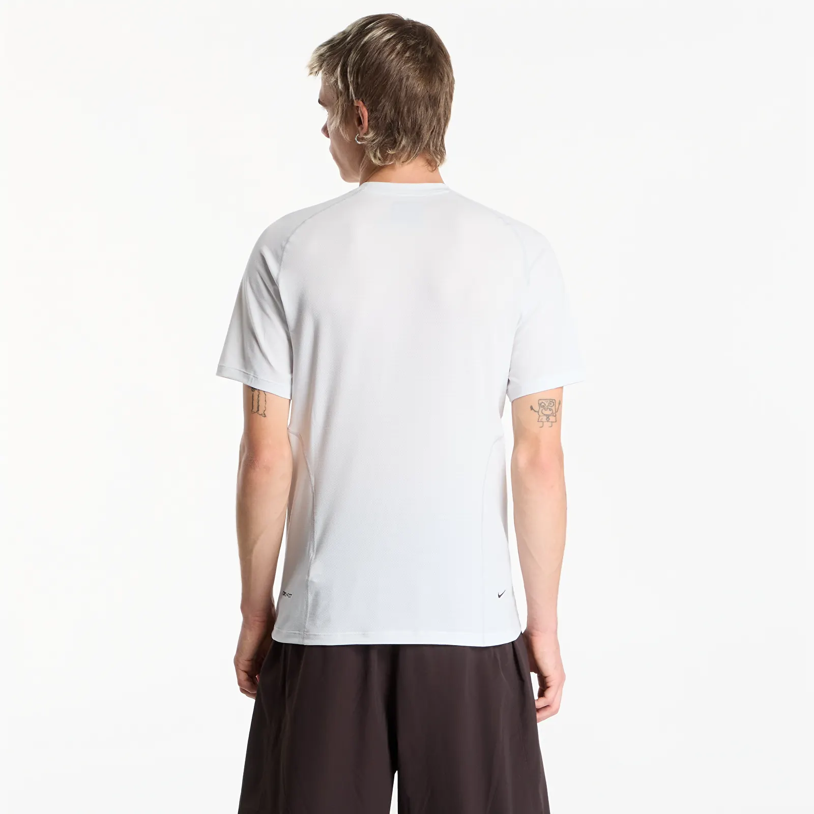 T-shirts  Nike Tech Men's Dri-FIT Short-Sleeve Top Off White/ Grey Fog/ Black