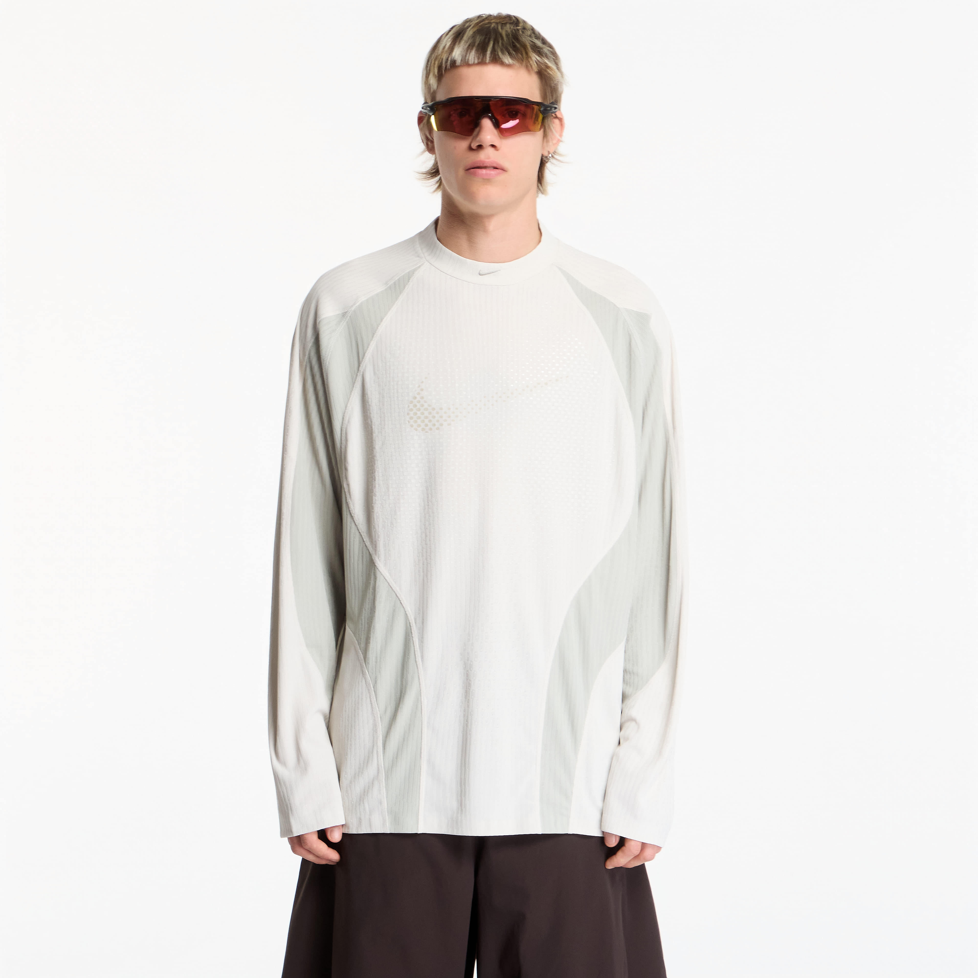 Джърси Nike Tech Dri-FIT ADV Jersey Light Bone/ Spruce Fog/ Spruce Fog S