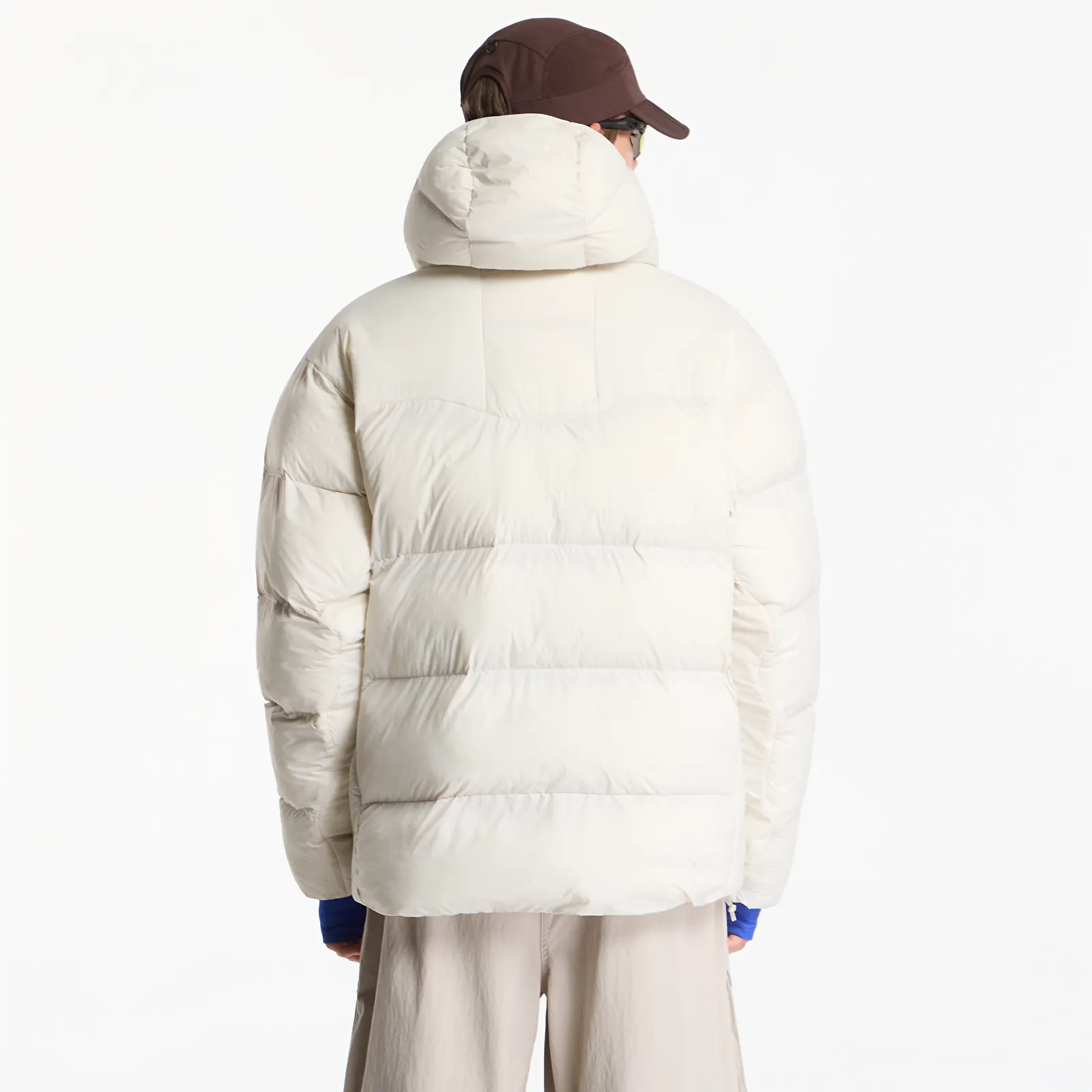 Vestes pour hommes Nike ACG Lunar Lake PrimaLoft® Therma-FIT ADV Loose Hooded Jacket Lt Orewood Brn/ Summit White